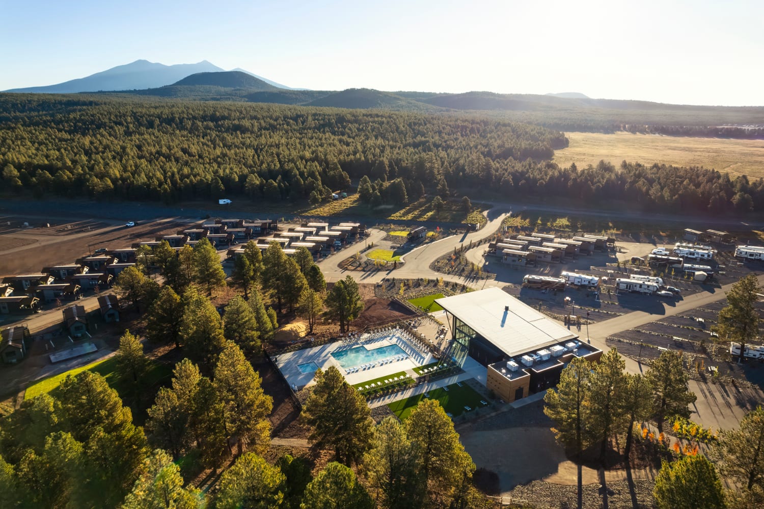 Village Camp Flagstaff Cabins & RVs