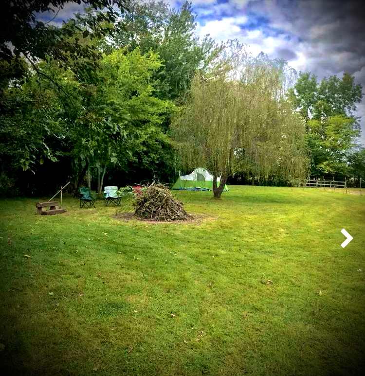 Lovely camping spots all around this beautiful farm!