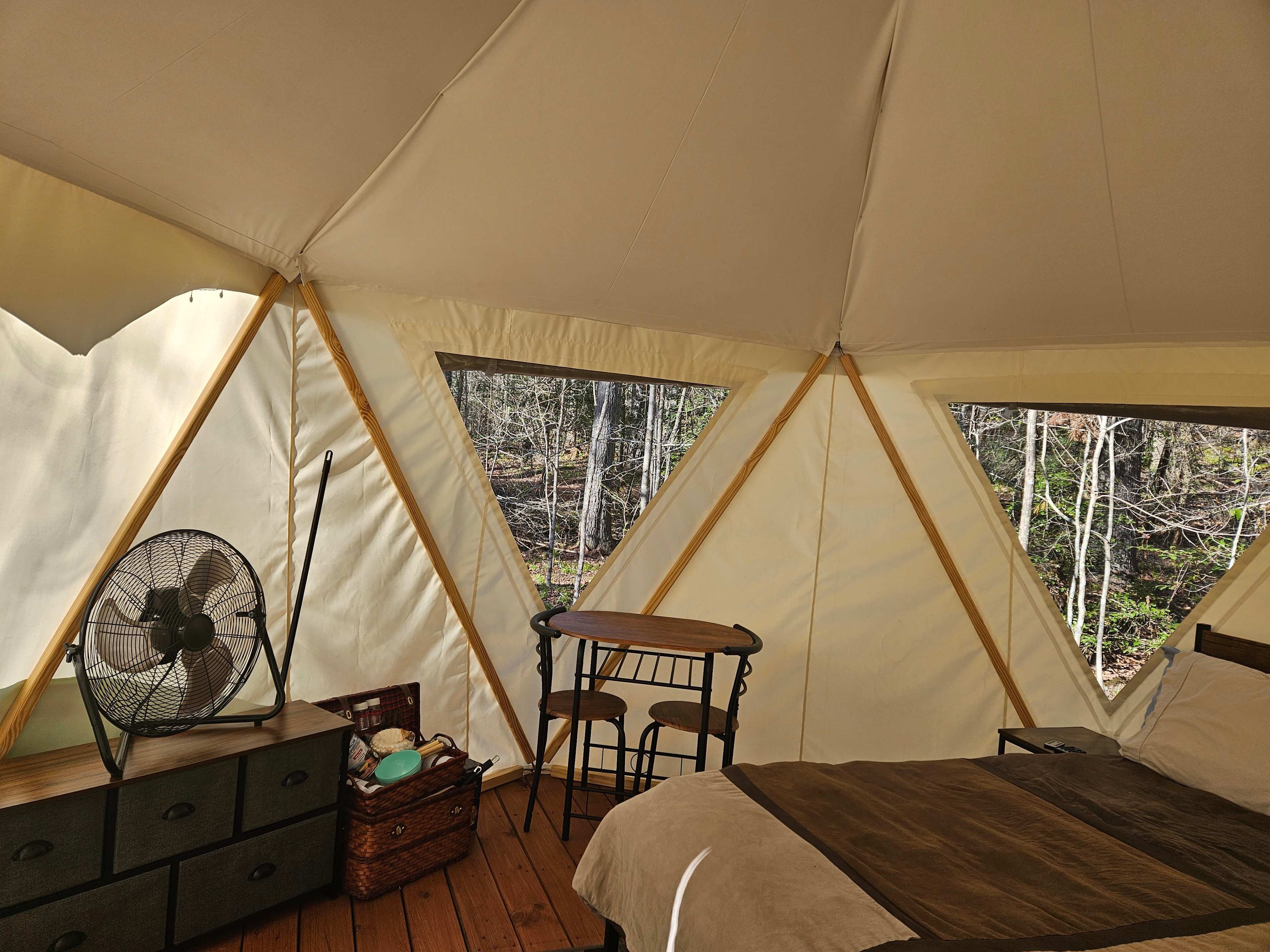 Yurt At Lake James And Fonta Flora