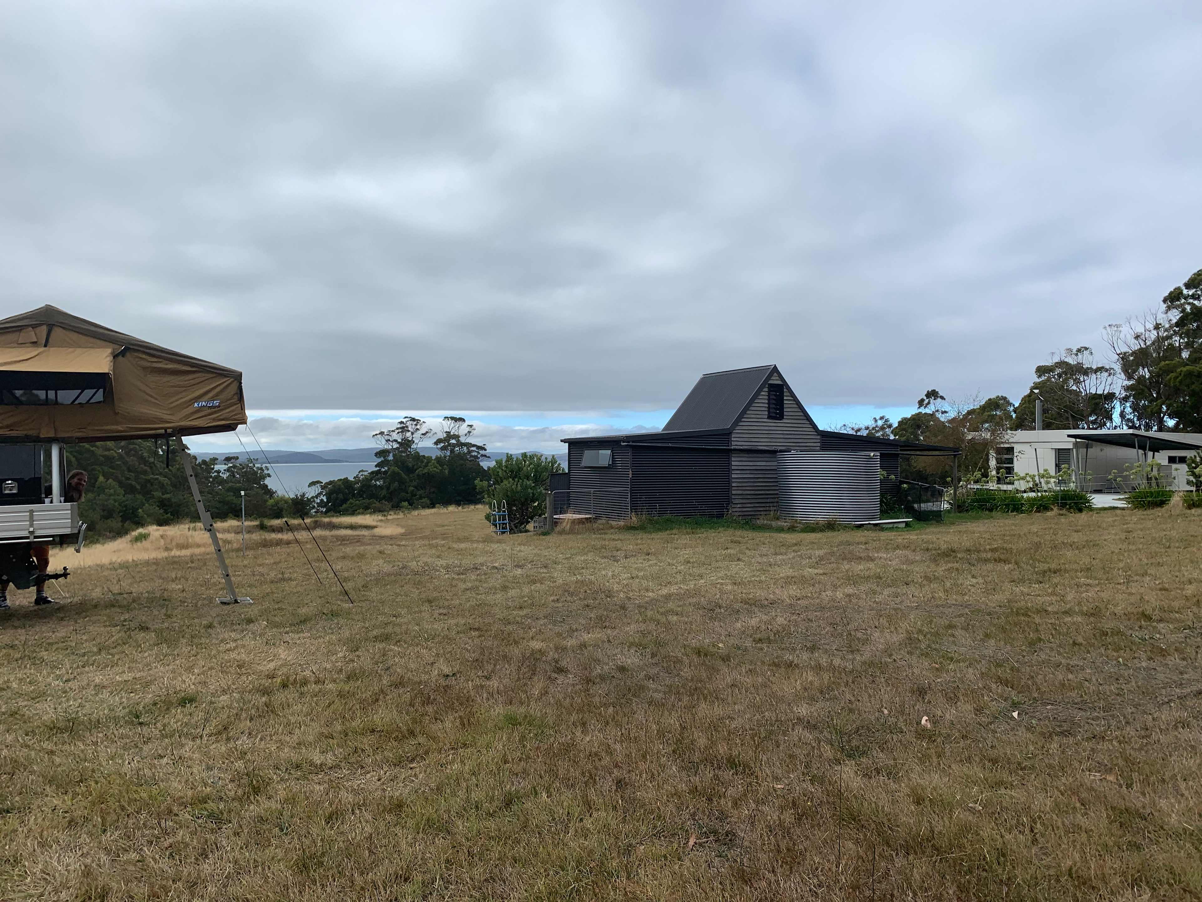 Bruny coastal camping & Funky Barn