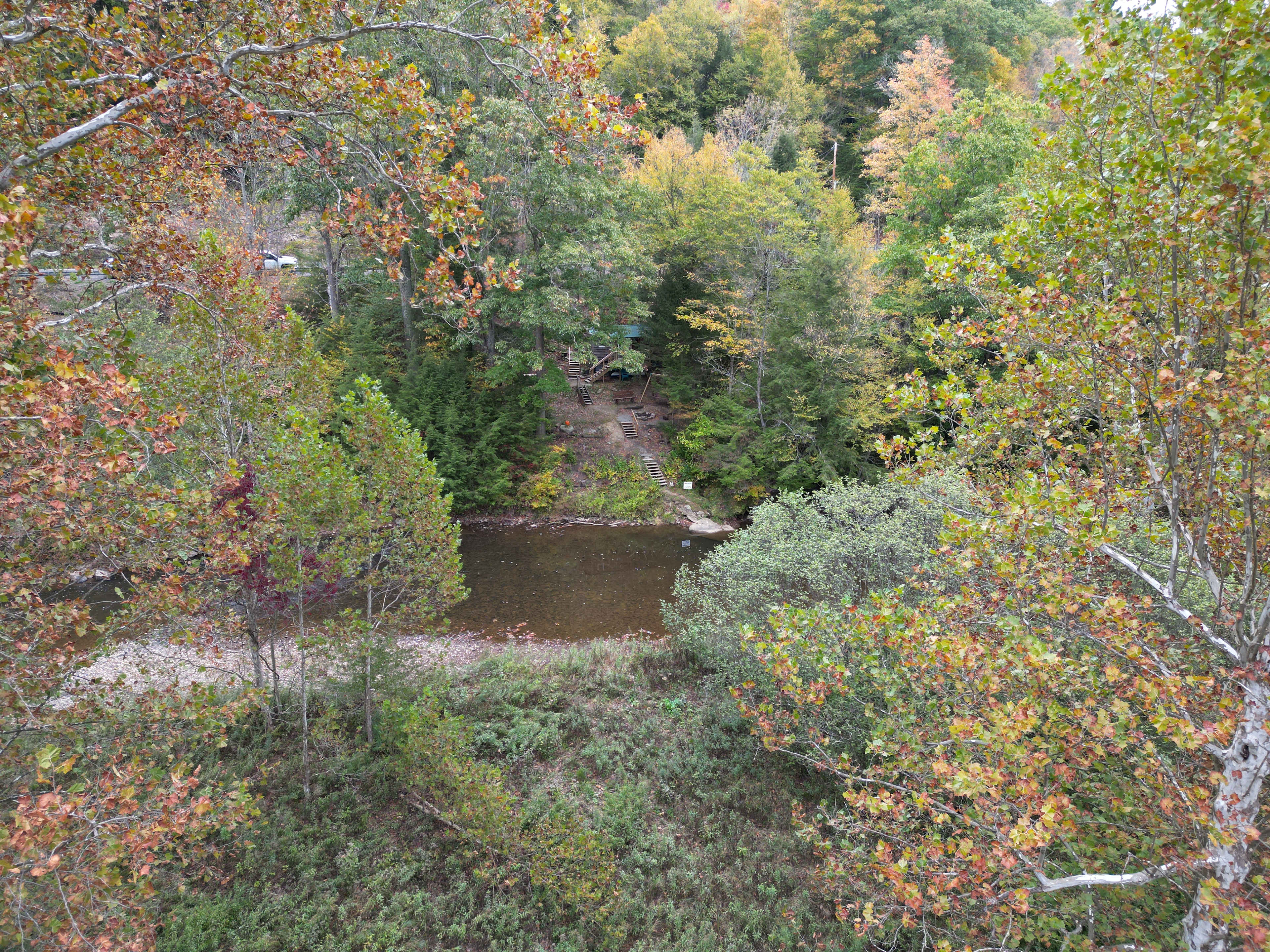 The Nest - Creekfront Cabin In ANF