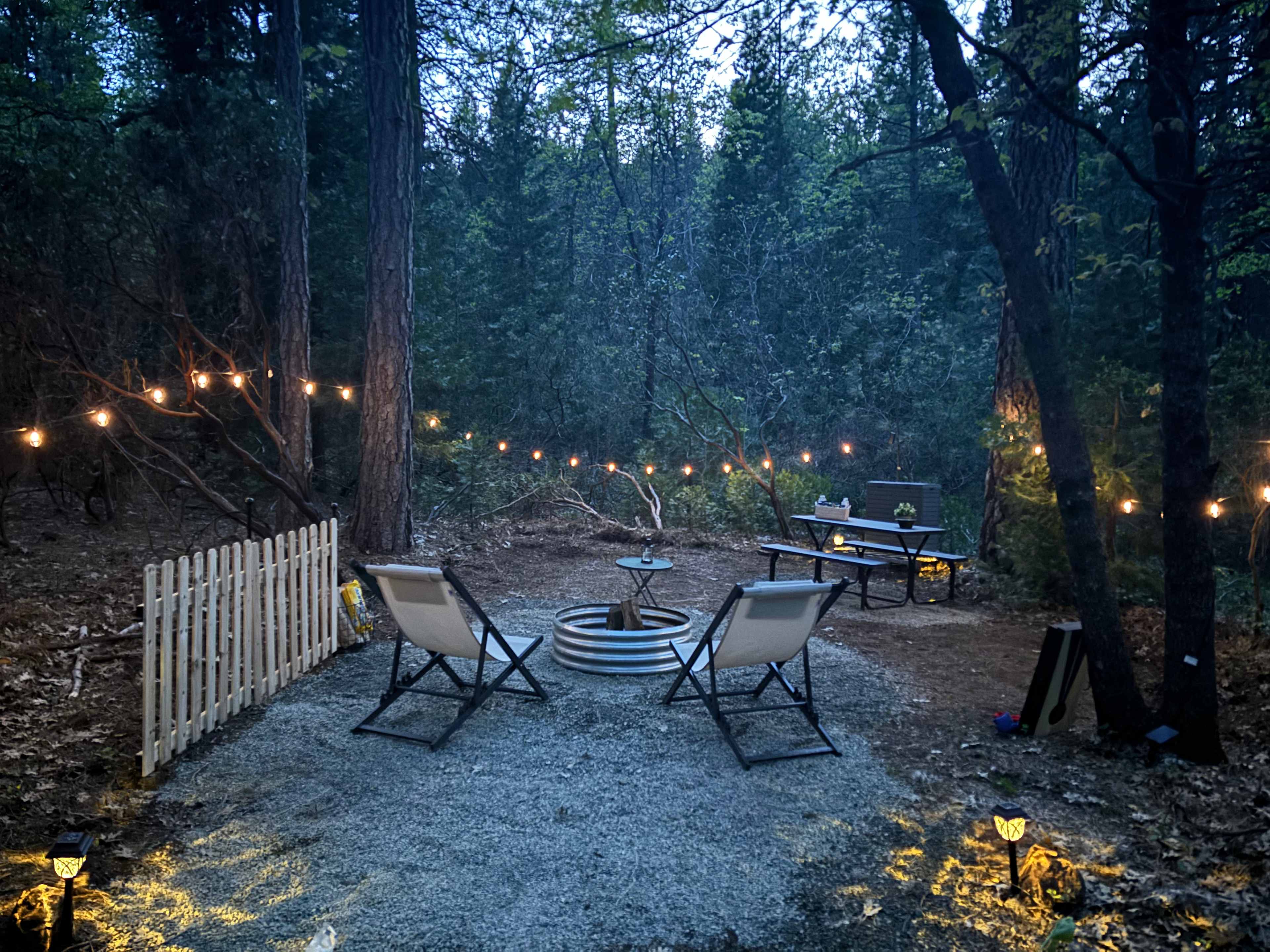 Black Oak Village - Hipcamp in Round Mountain, California