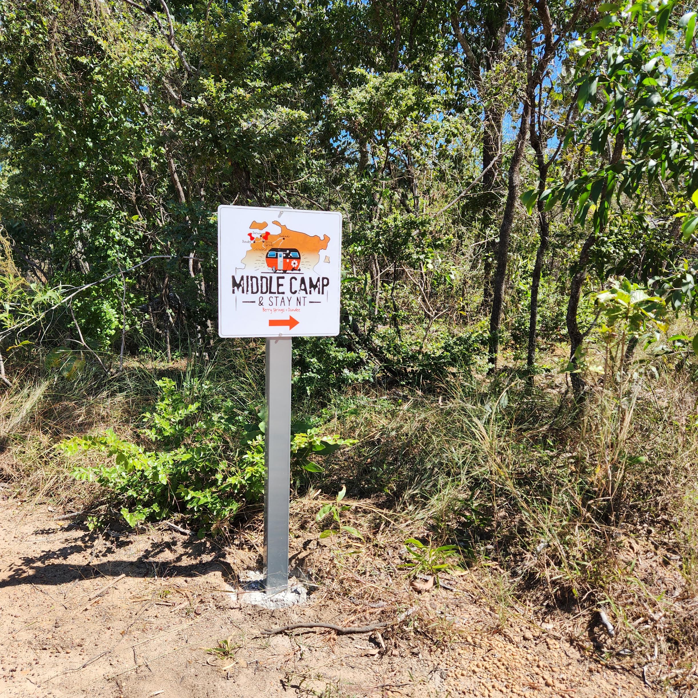 Middle Camp & Stay- Berry Springs