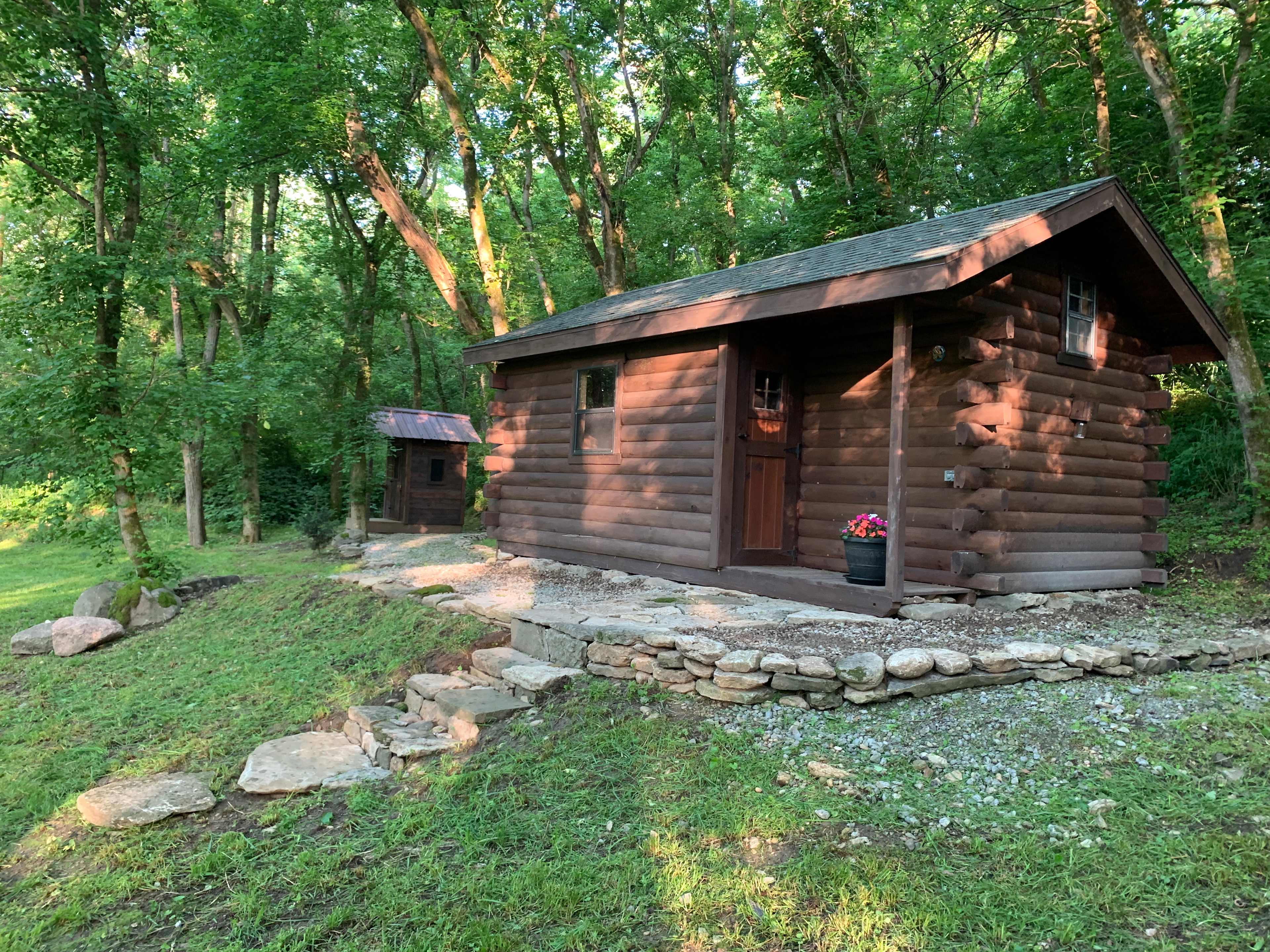 Cabin by the river