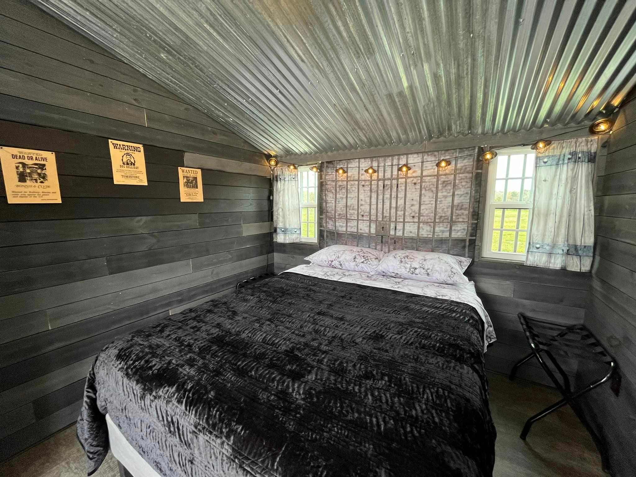 Jail Cell- Glamping Experience!