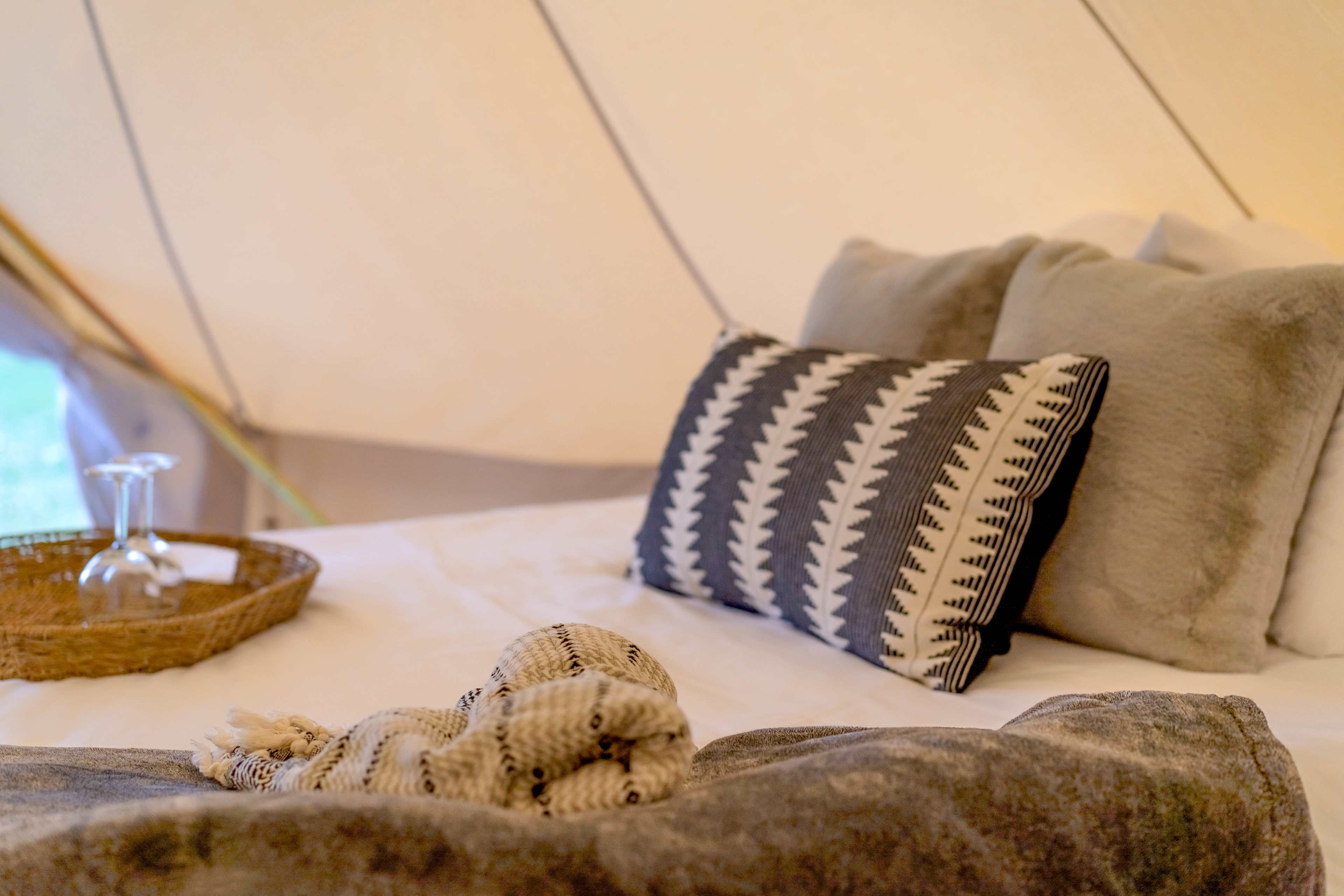 Tiny Home & Bell Tent Village