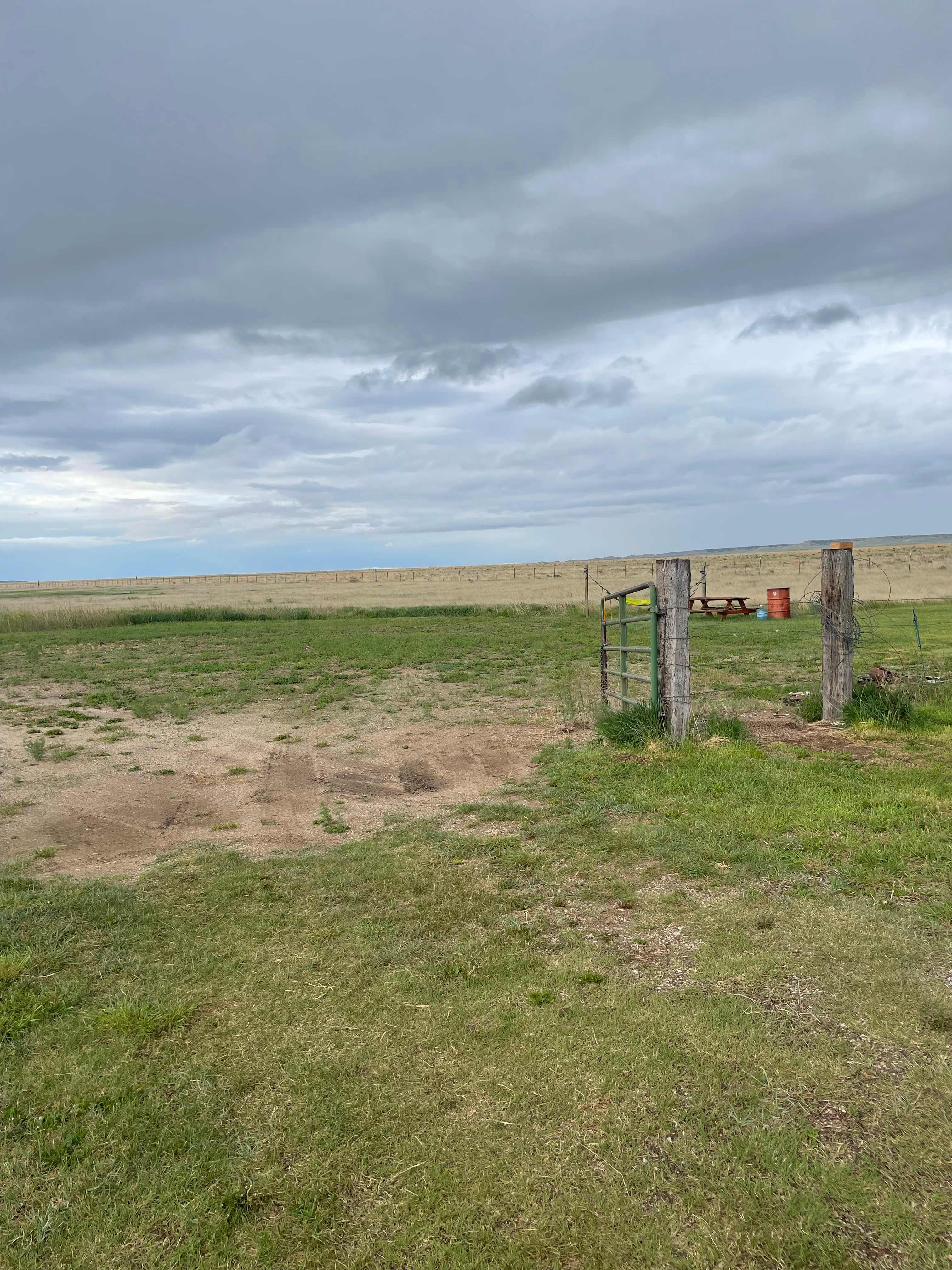 Your entry to your ARTAX campsite. Your parking spot is located to the right of the picnic bench.