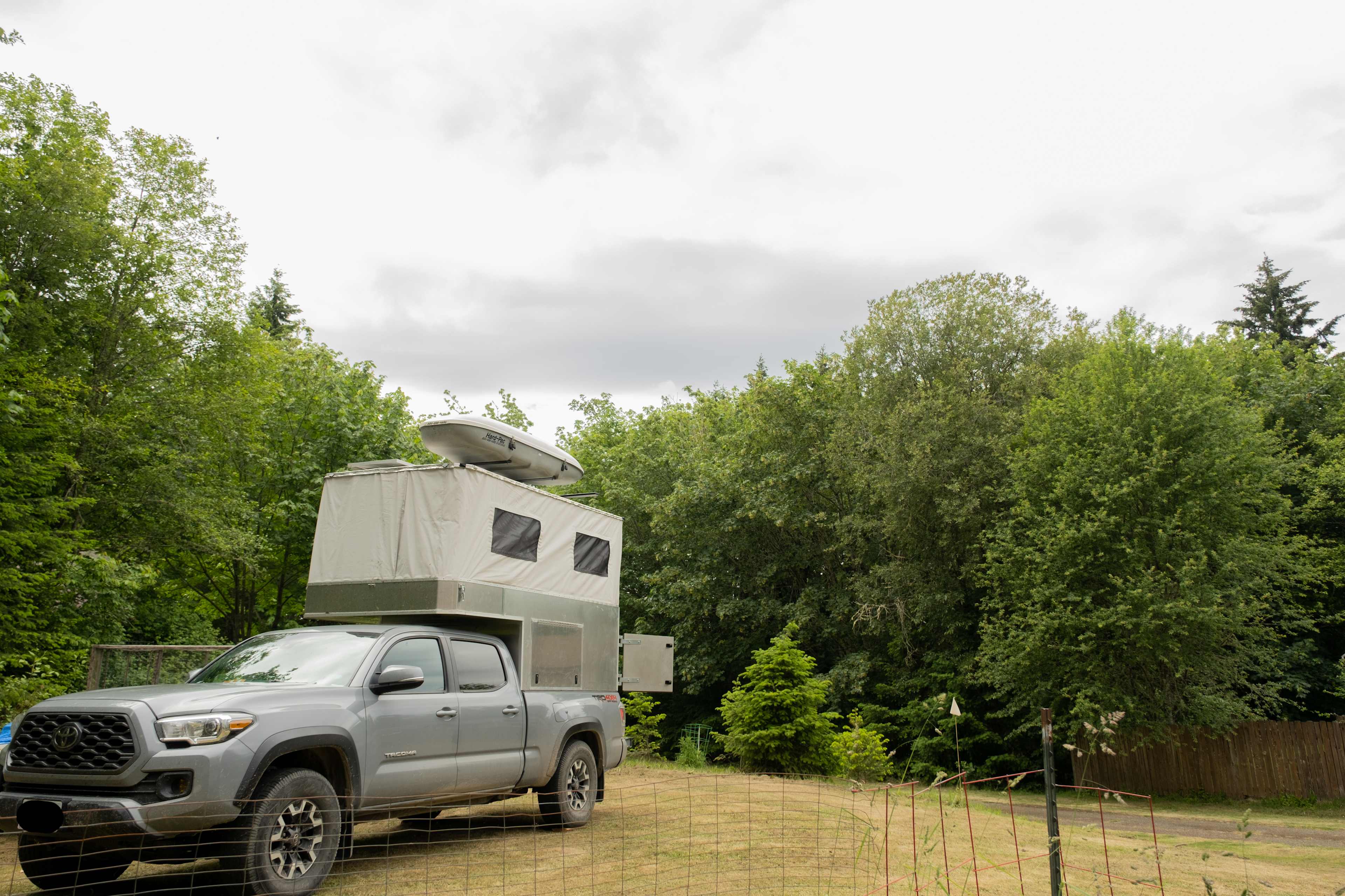 View from site from the back!