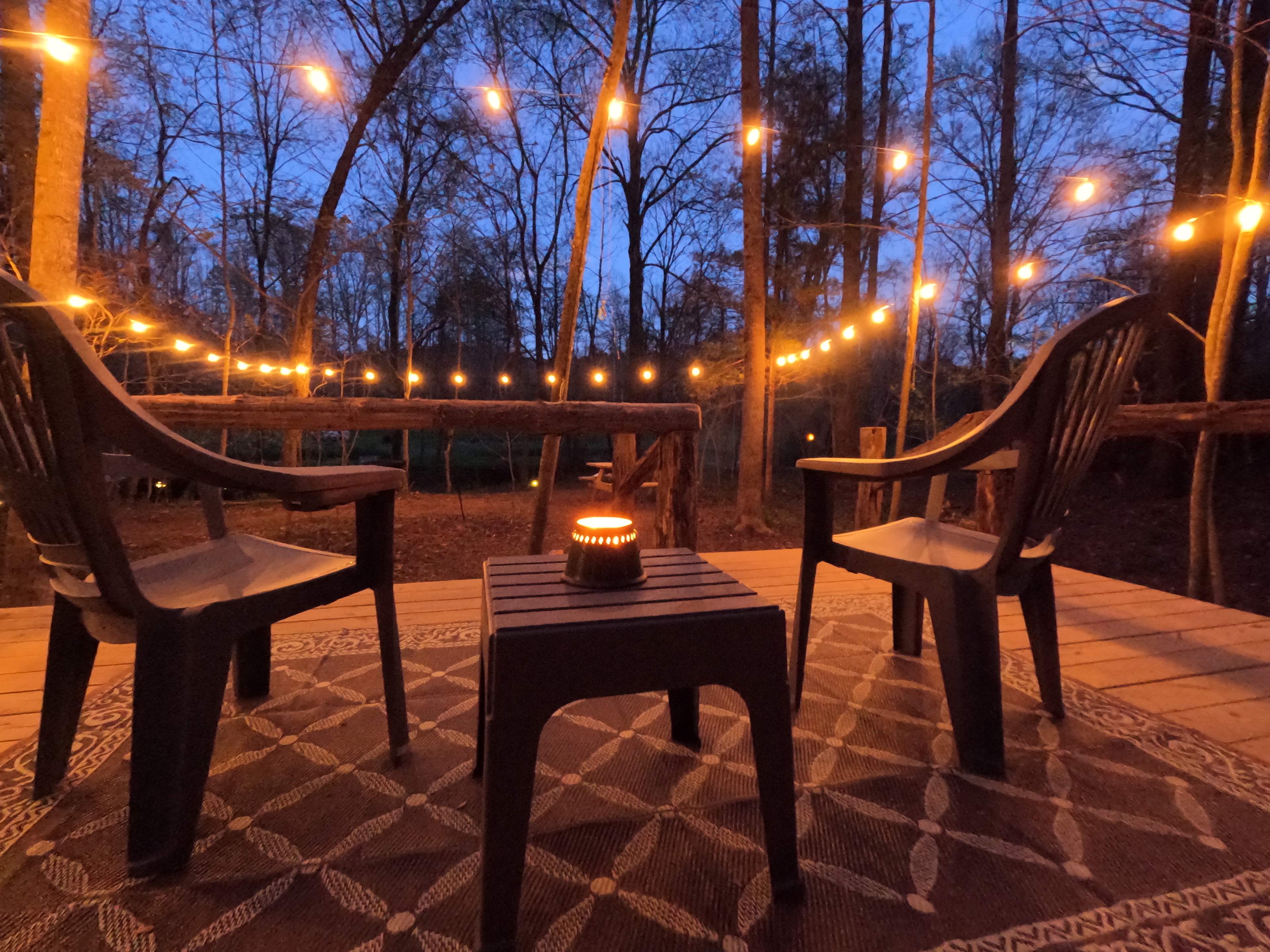 Private Yurt with Woodstove & Creek