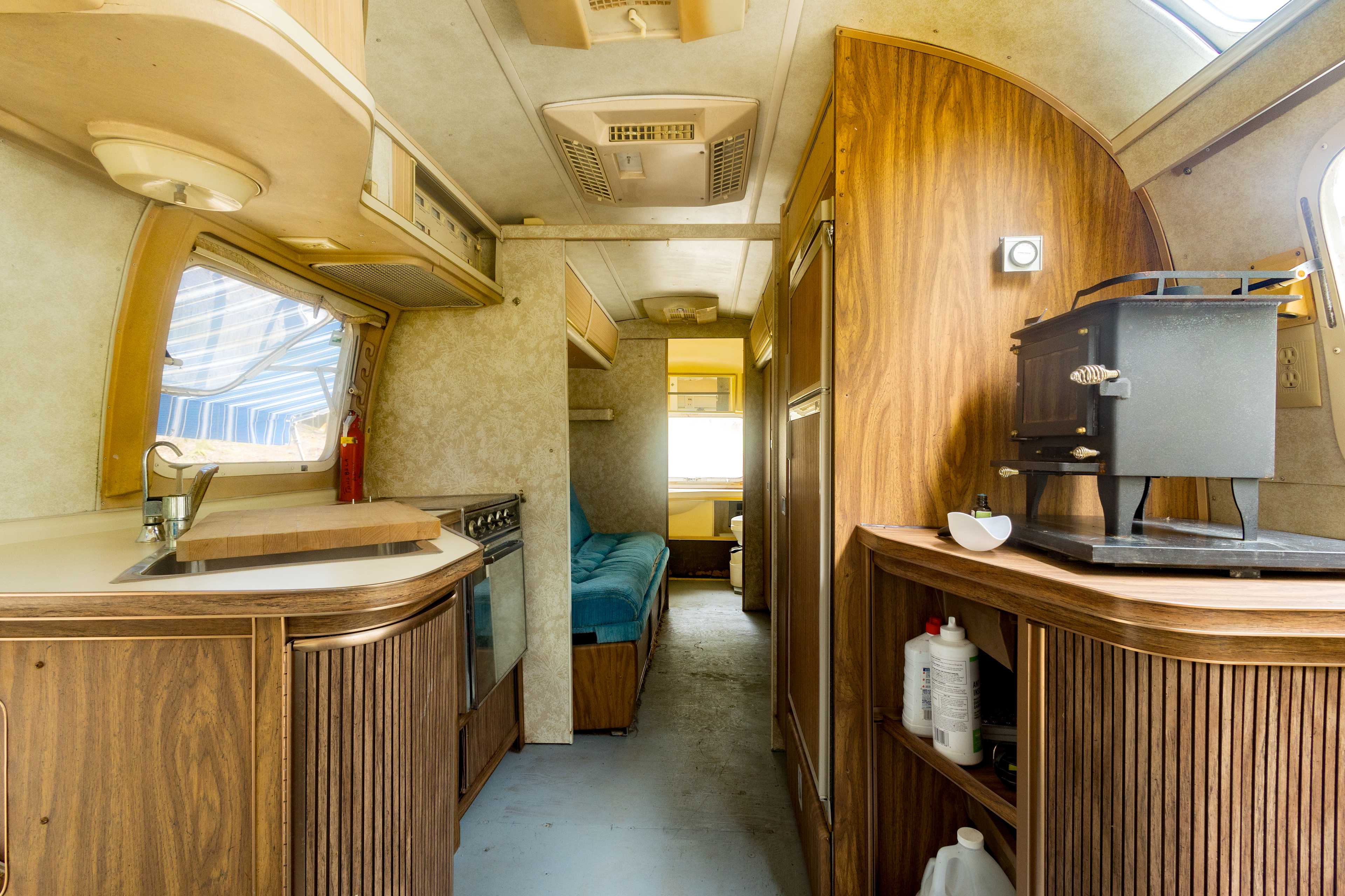 The airstream was a nice place to hang out when it rained a bit. I was able to get some work done on my laptop as well.