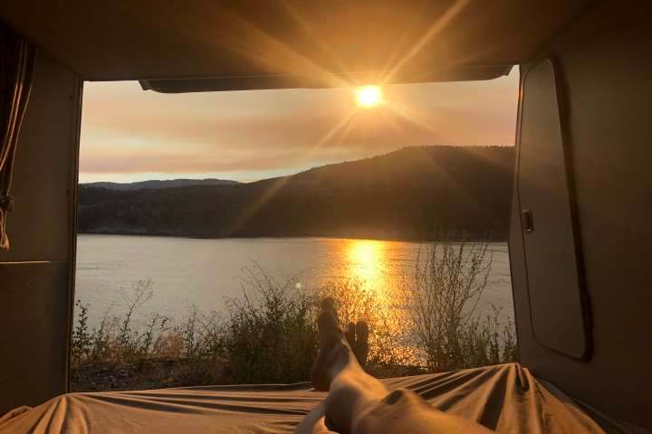 Sunsets at Site One ❤️🧡💛
