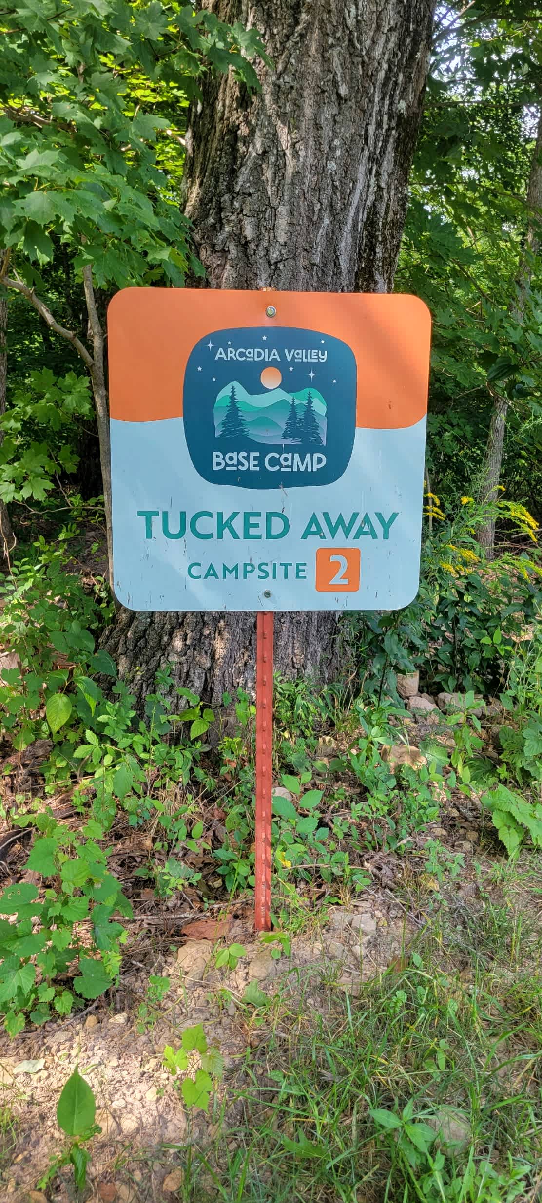 If you've booked site number 2, you're in the right place!