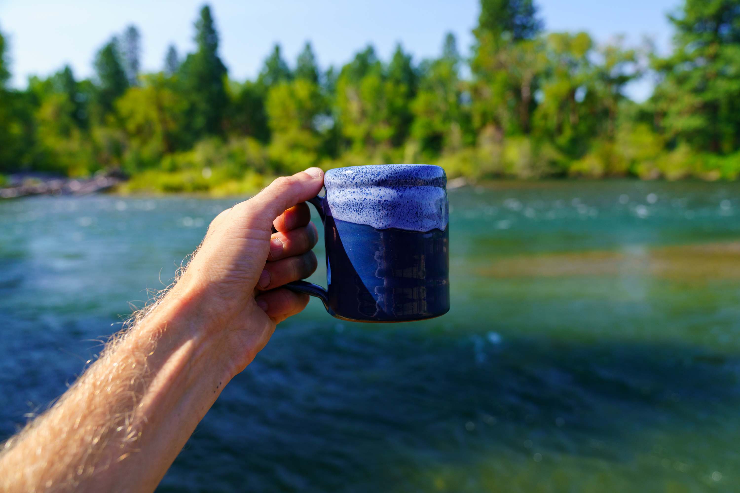 Cannot beat a morning coffee view like this!