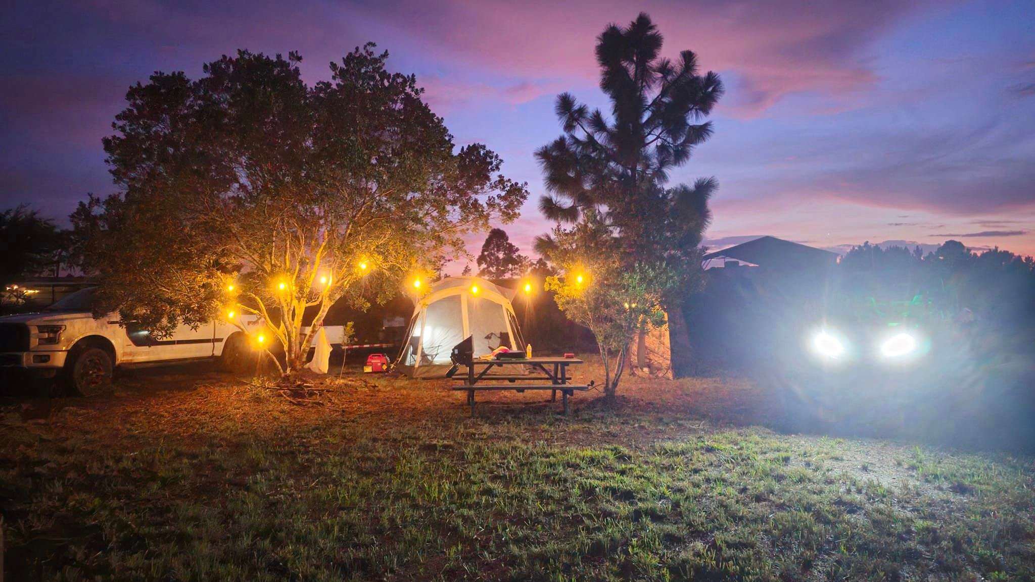 Sweet Shop Camp Sites at RiverRanch