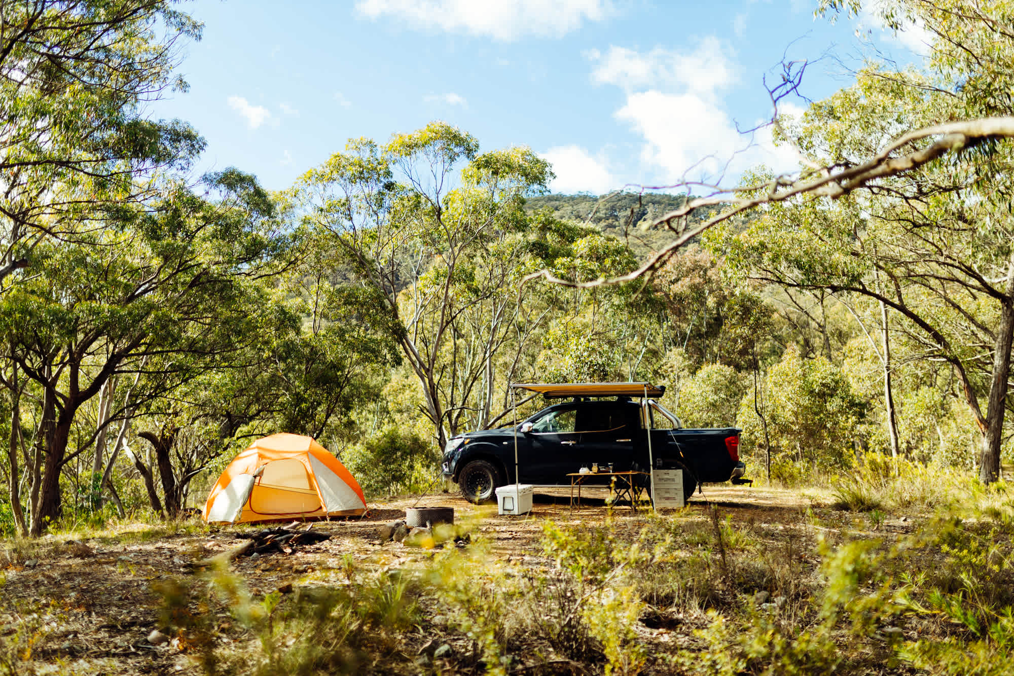 camp setup