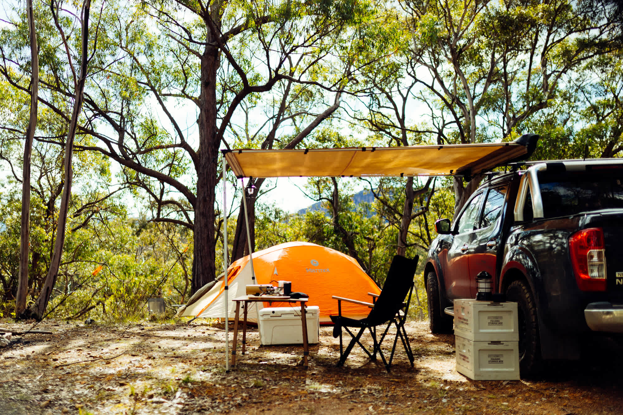 camp setup
