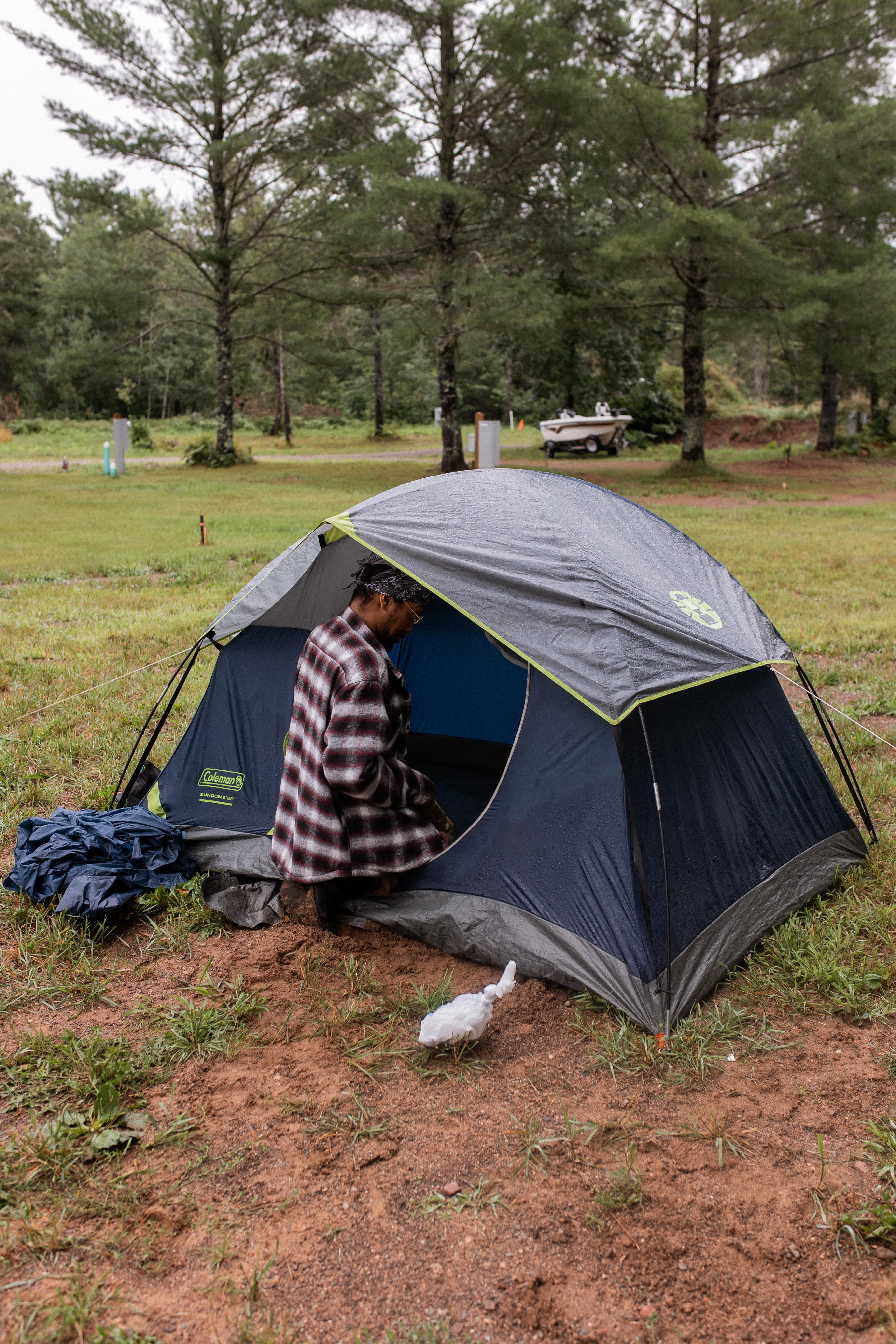 Plenty of flat ground for tenting.