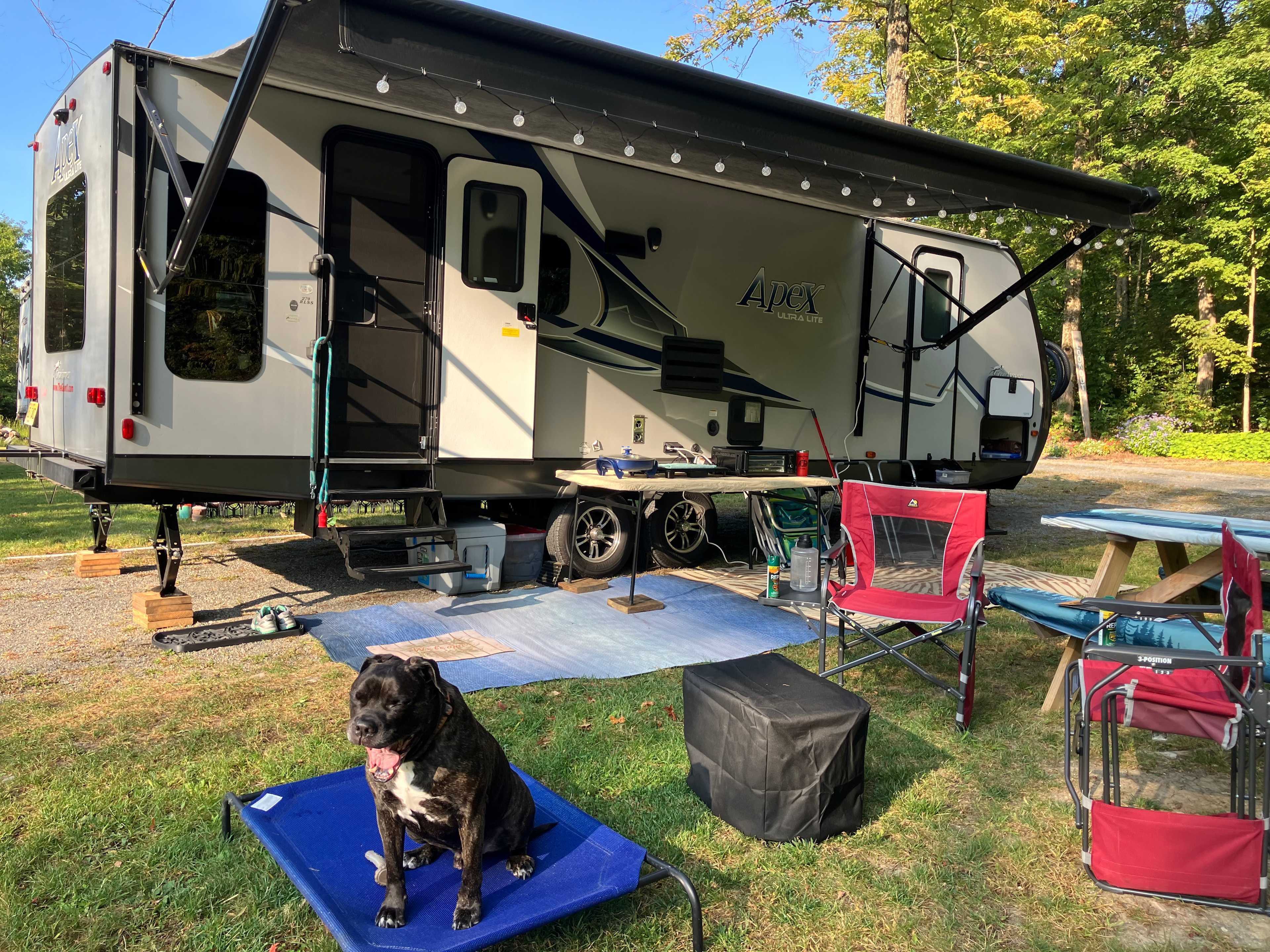 Quiet Lake George Area Campground