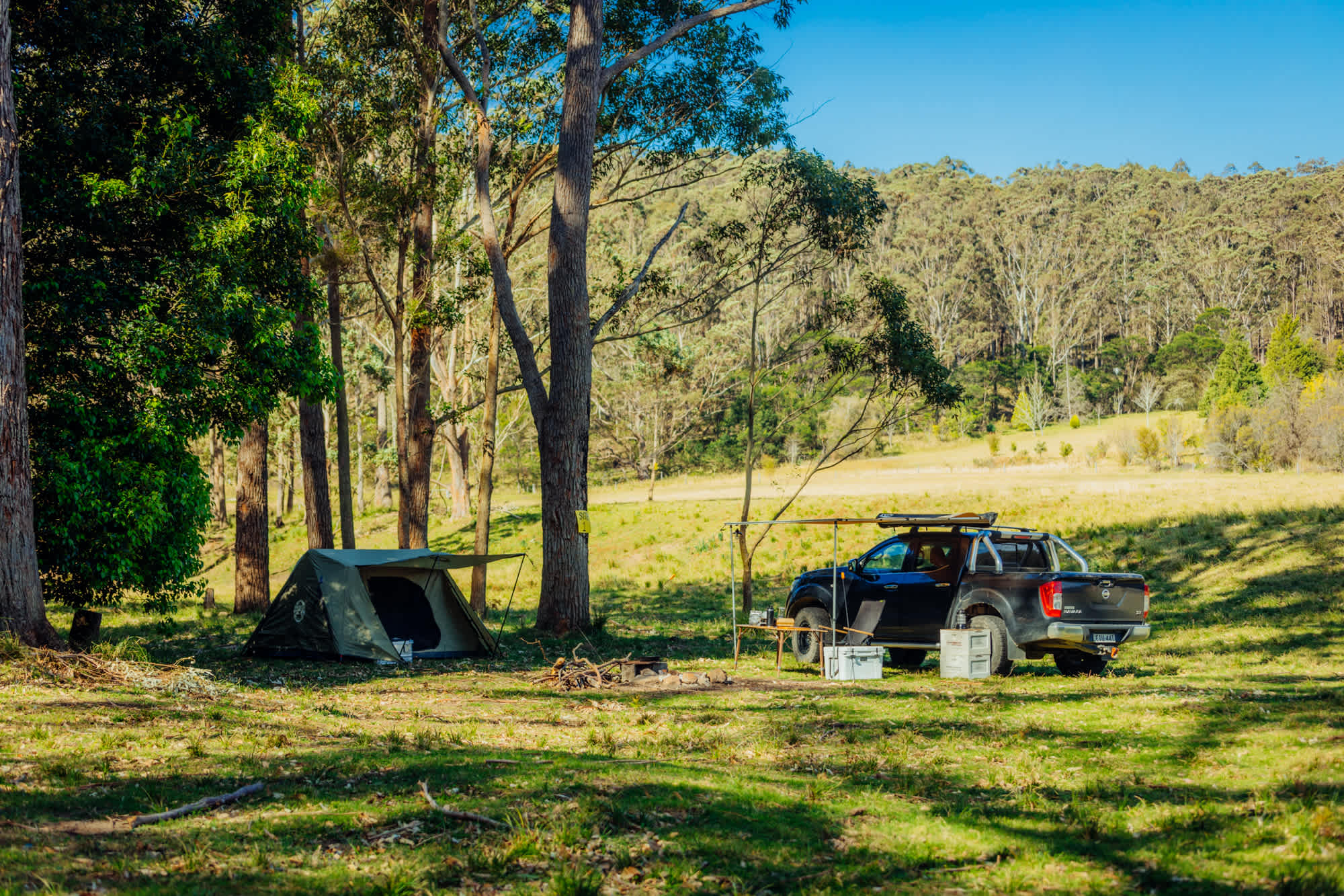 camp setup