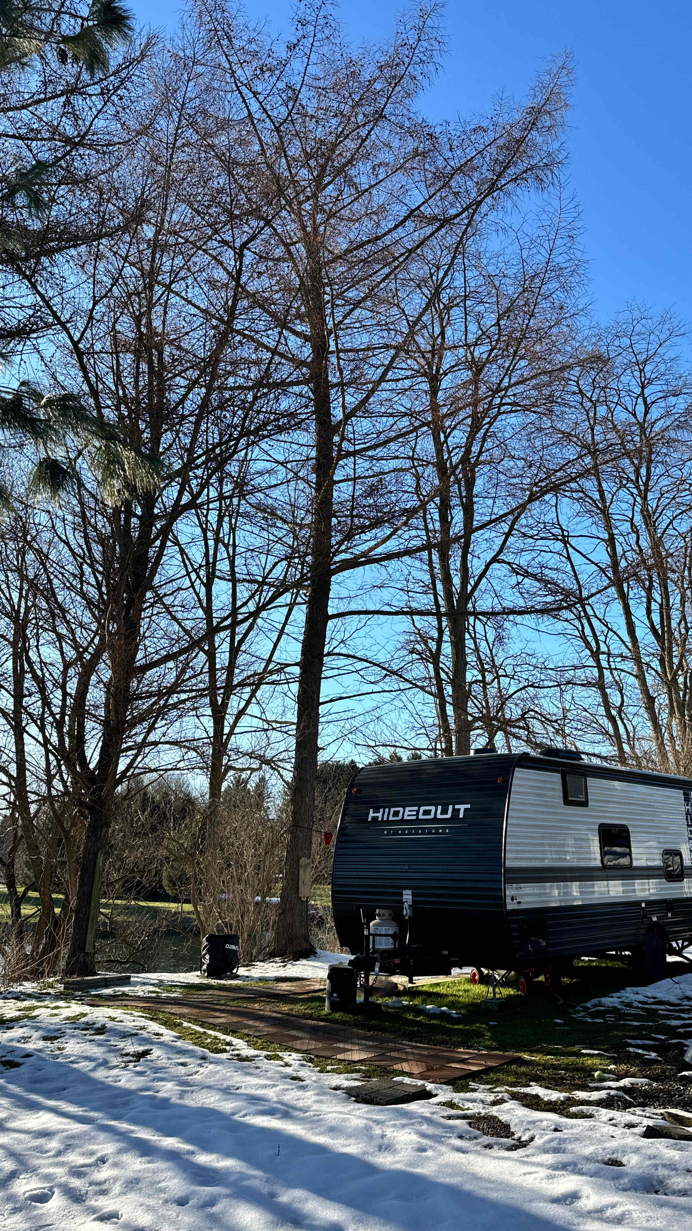 Riverfront Campsite at The Woods