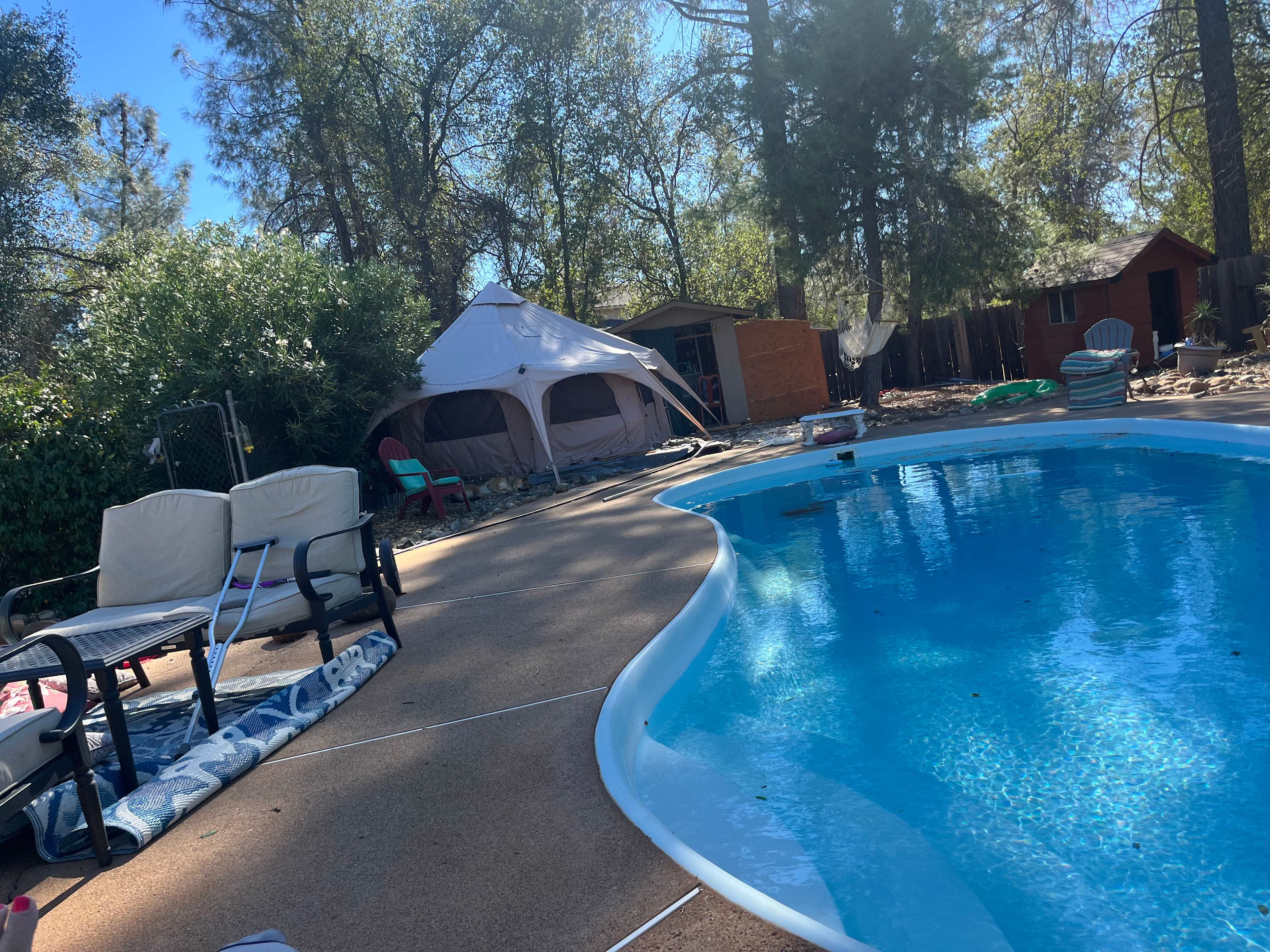 Beautiful bell tent