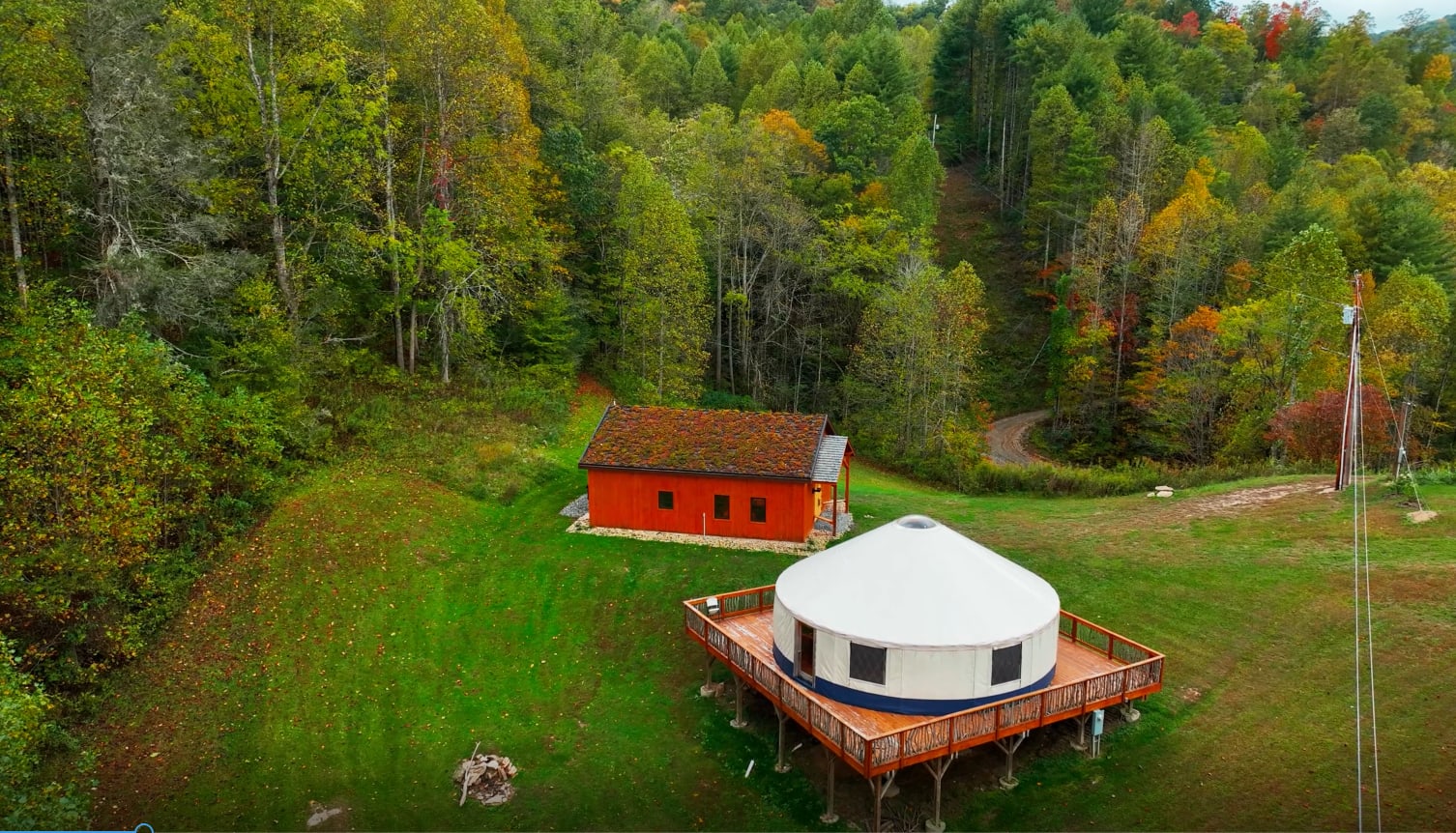 Waterfall Forest Edge Camp & Yurt
