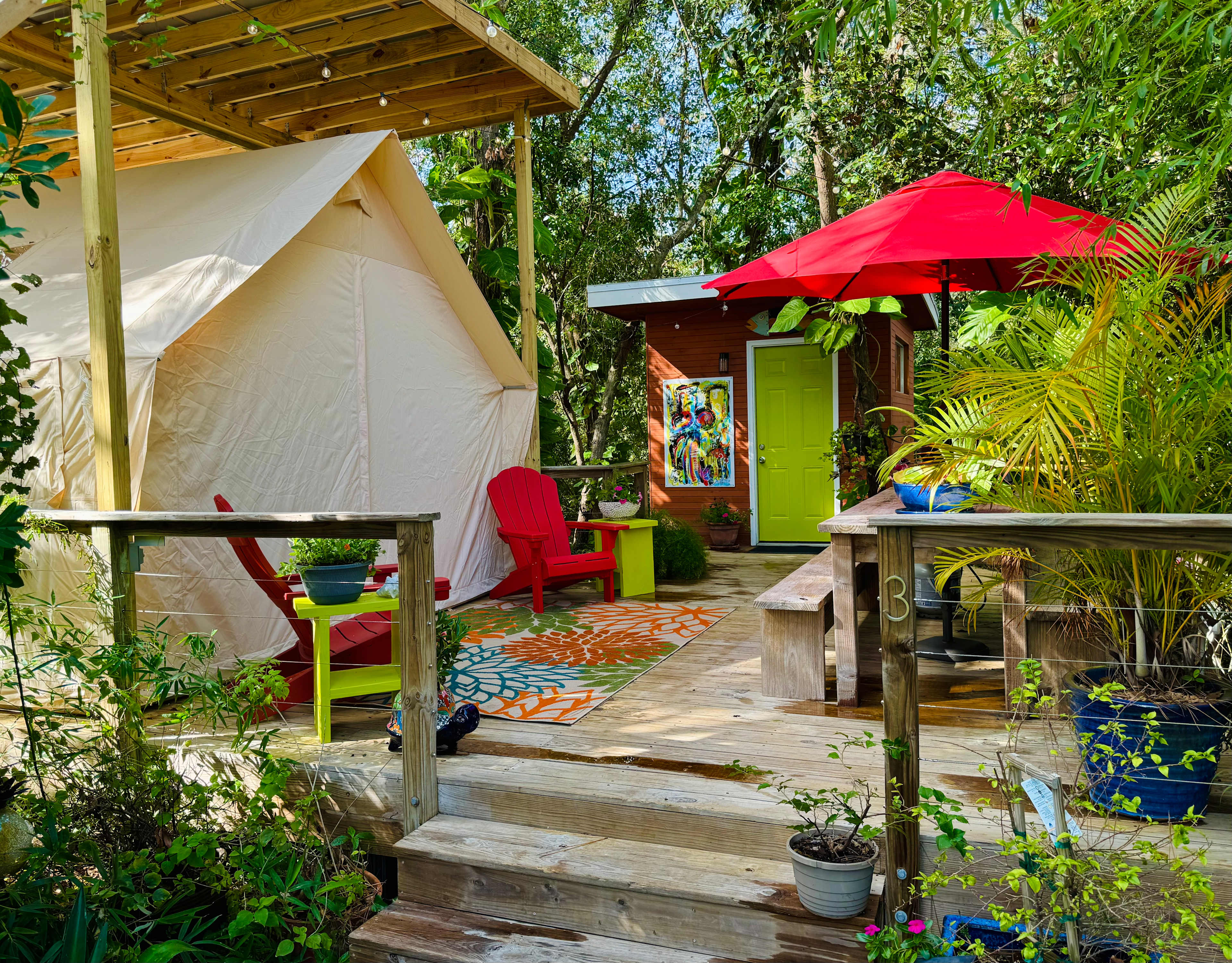 The Bougainvillea Glamping Tent
