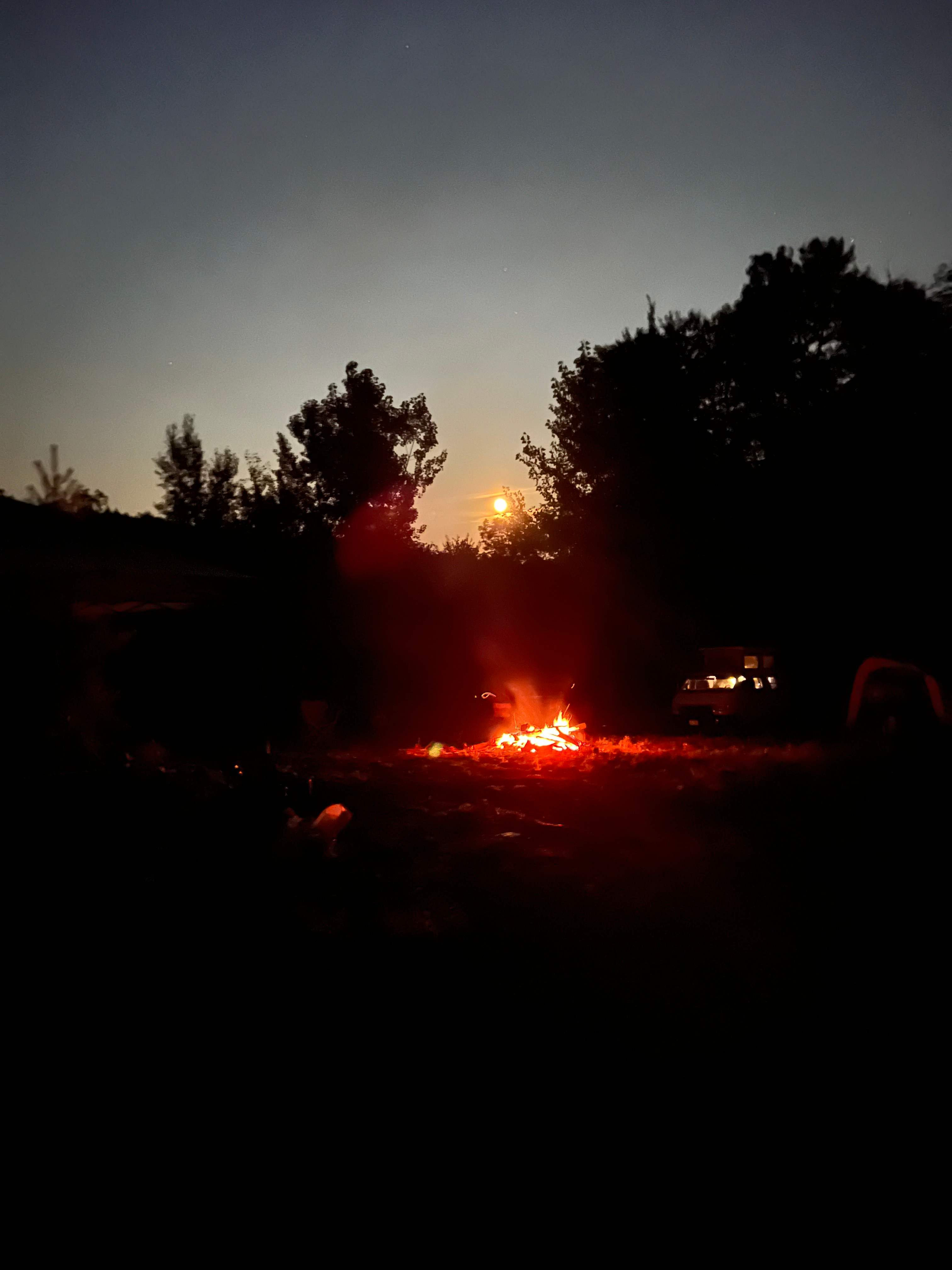 Parking And Camping In The Valley