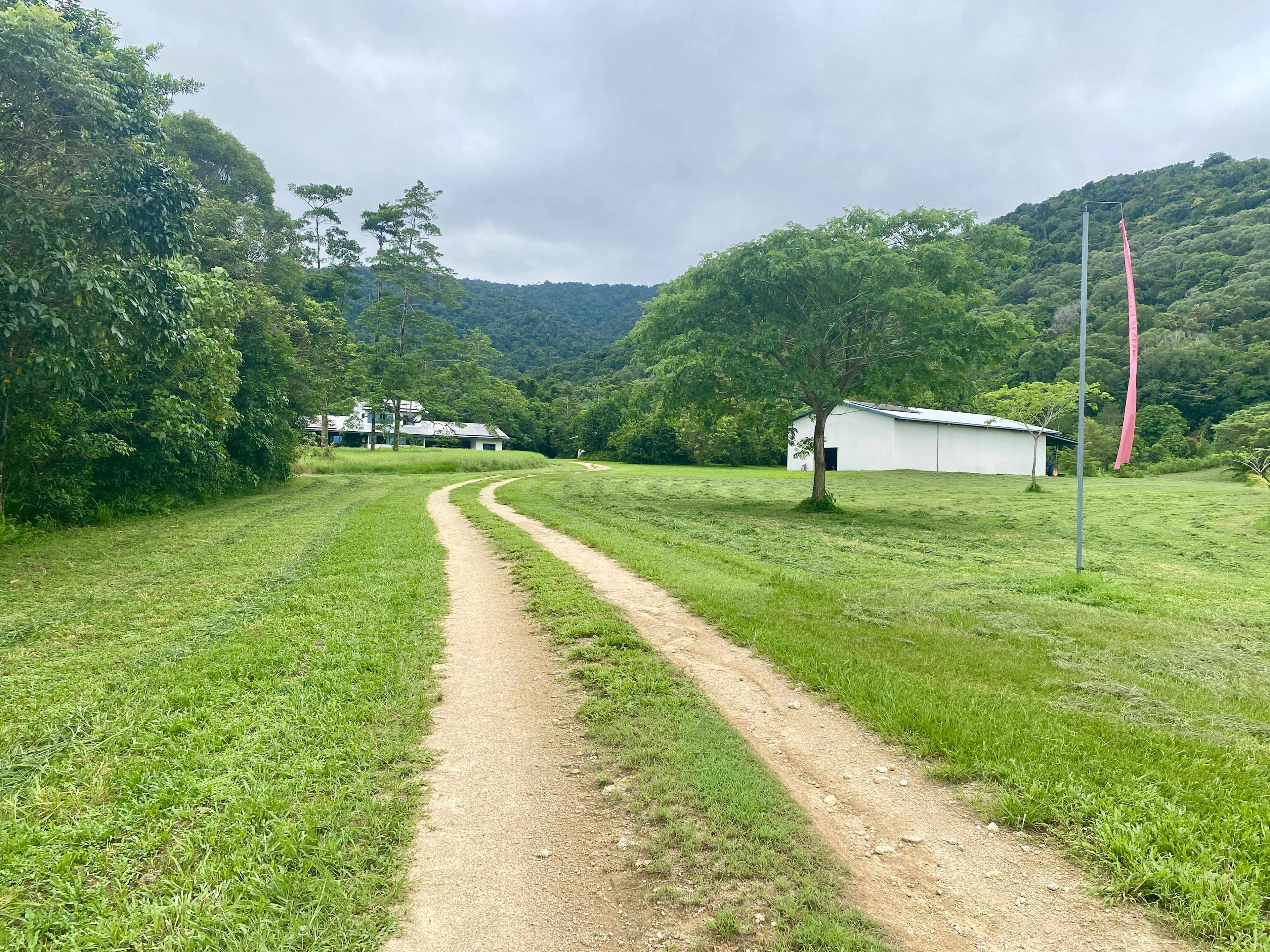 Entry road