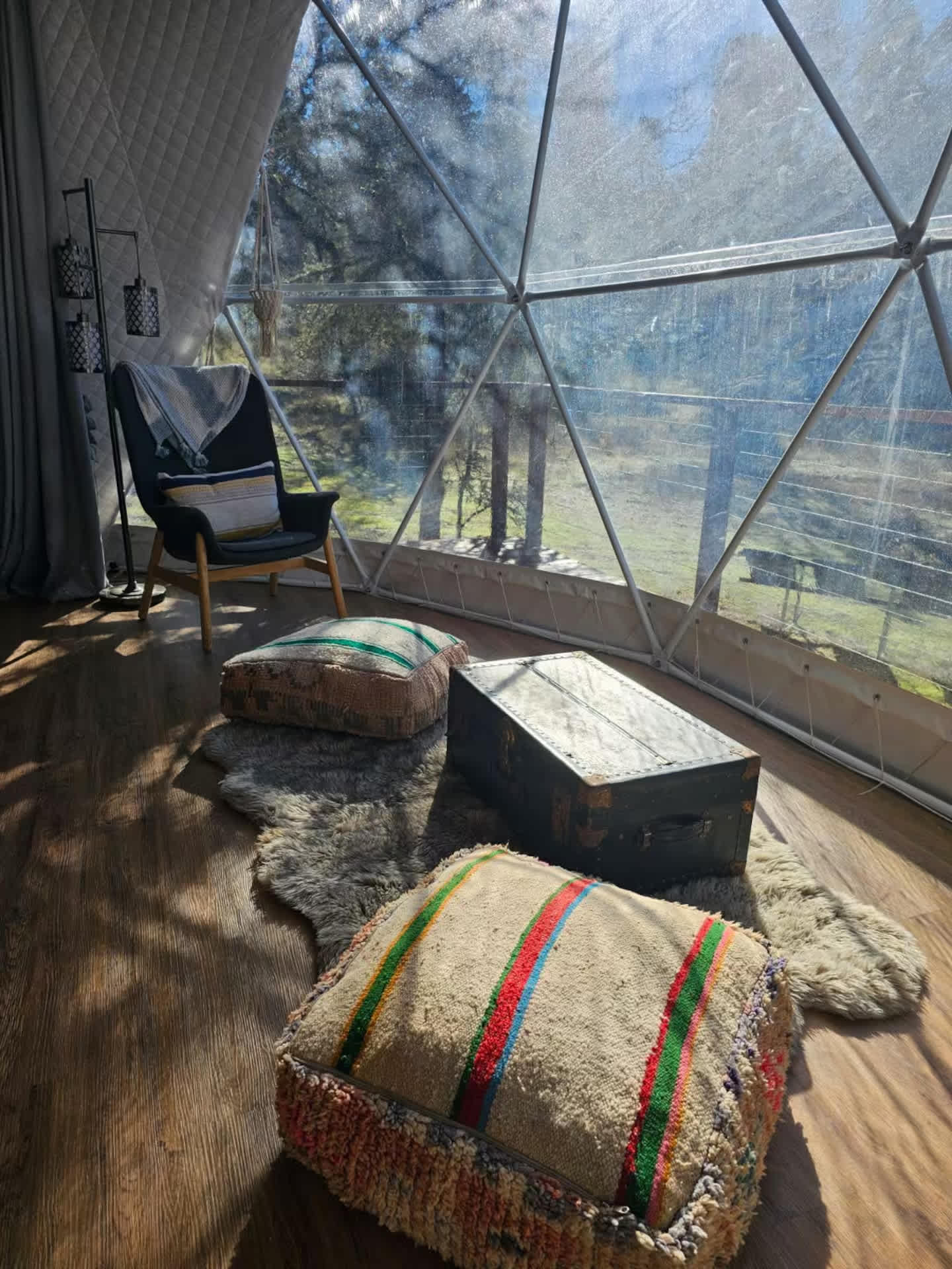 Treehouse Geodome In The Sierras