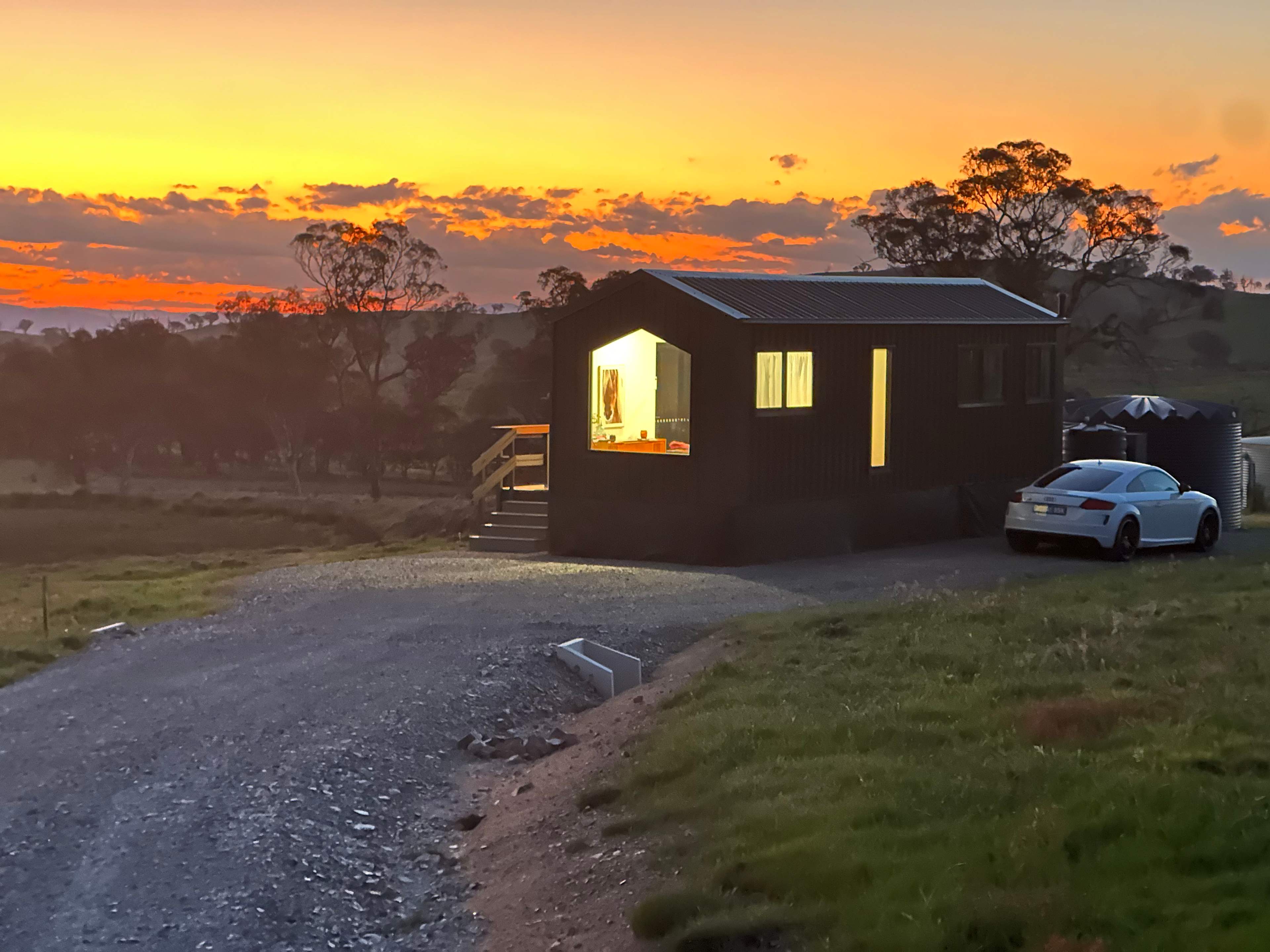 Belle Barn tiny home and campsites