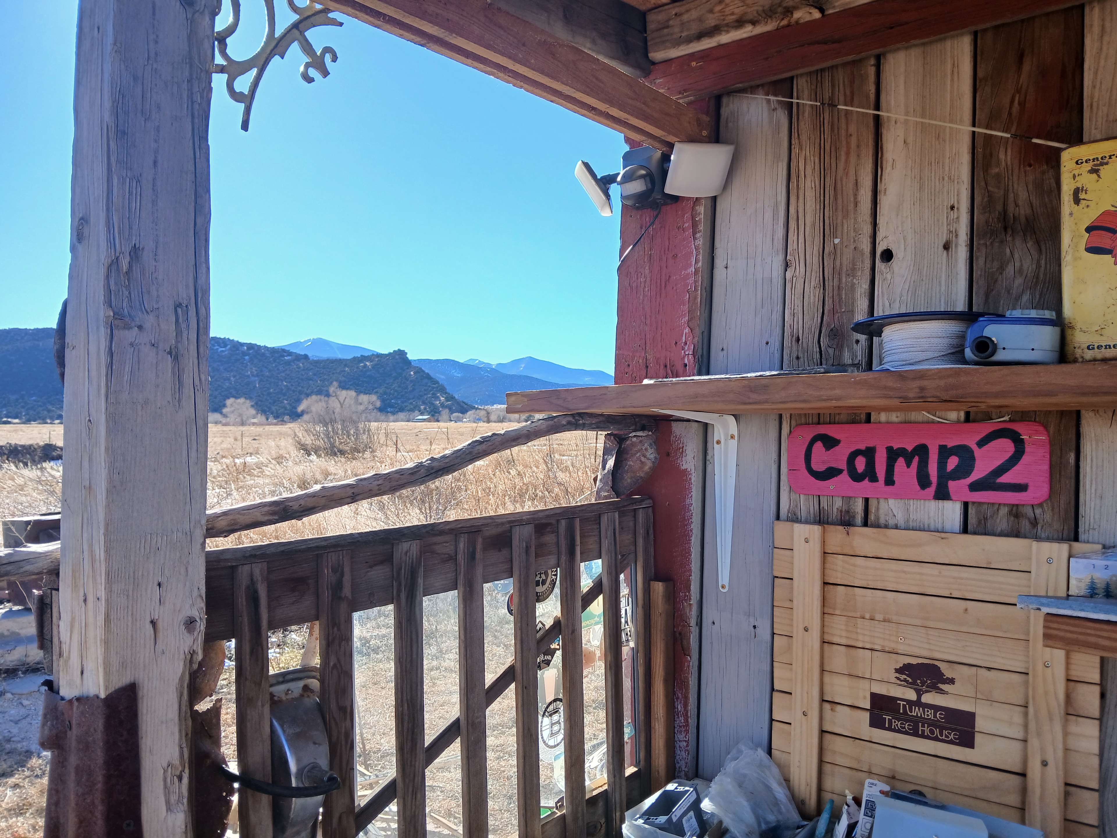Camp 2  Sand Dunes and 14er access.