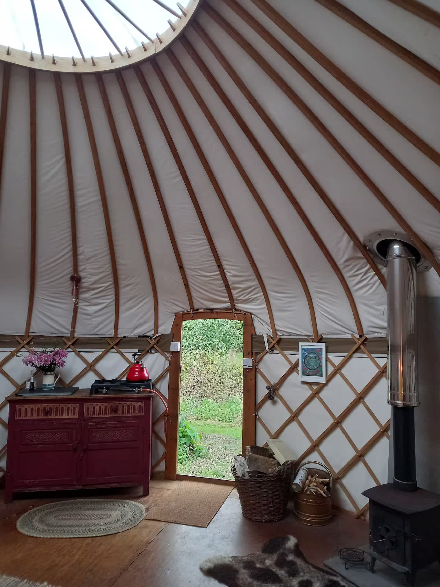 Off Grid Yurt Ashmead Meadow