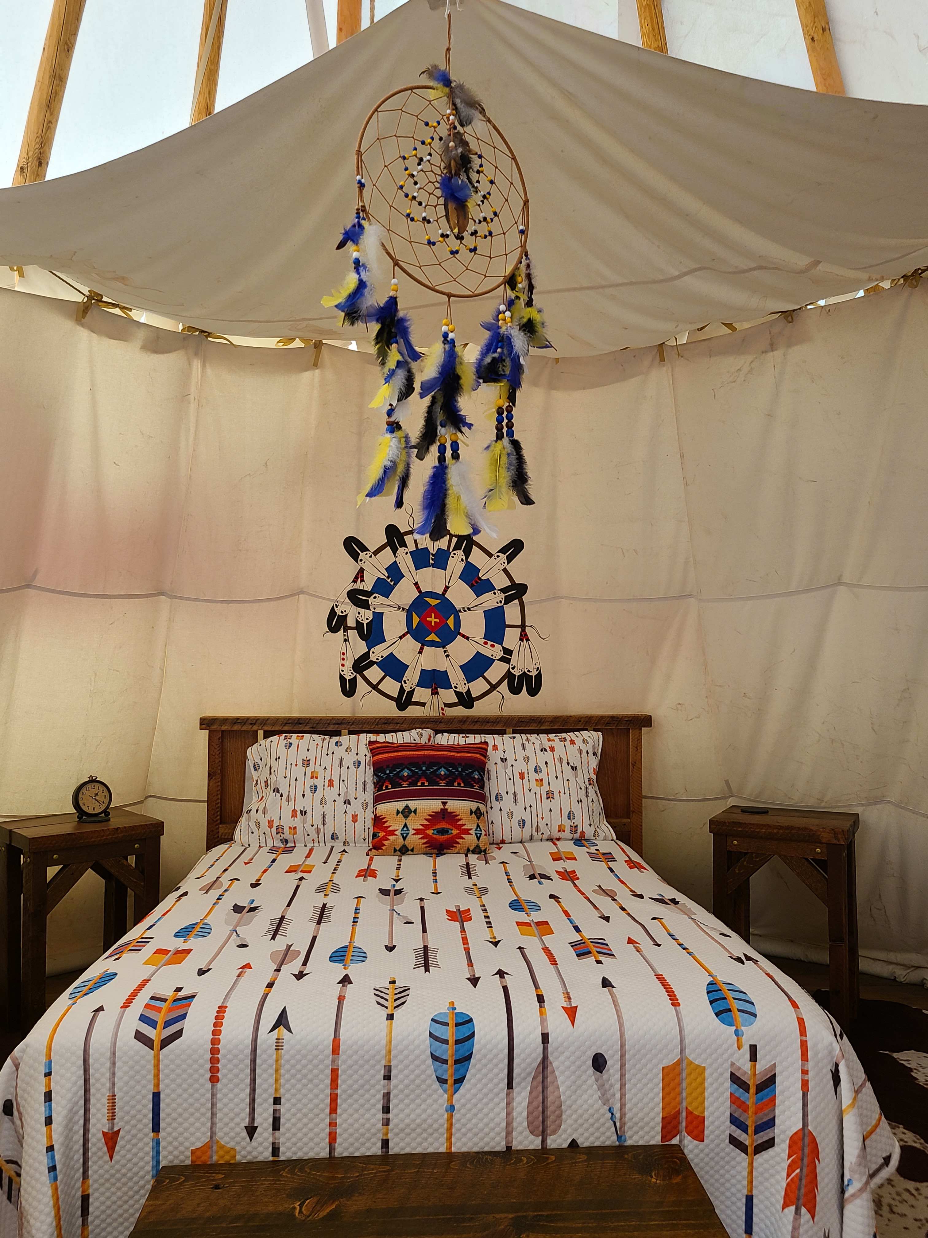 Three Bears Motel Tipis