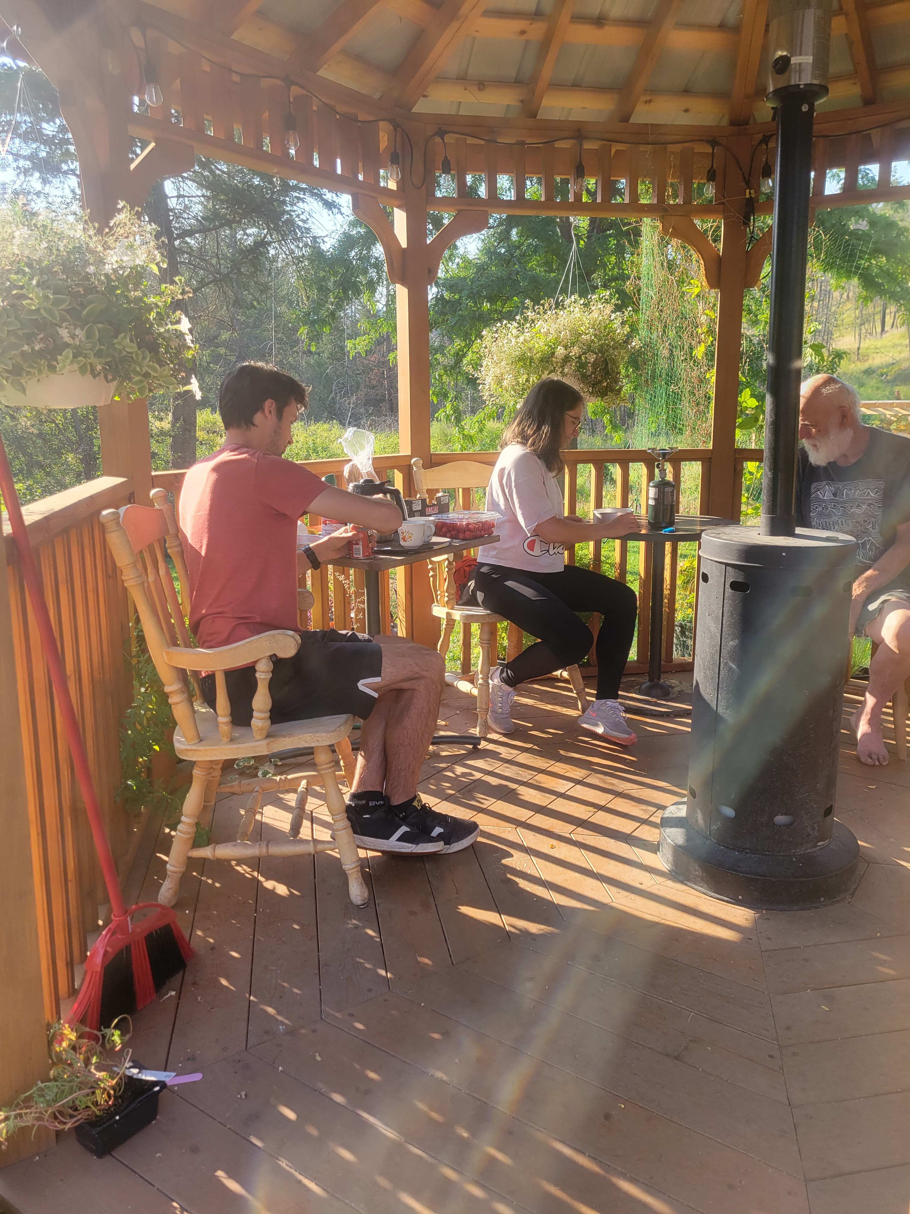 Country Garden Bicycle Camping
