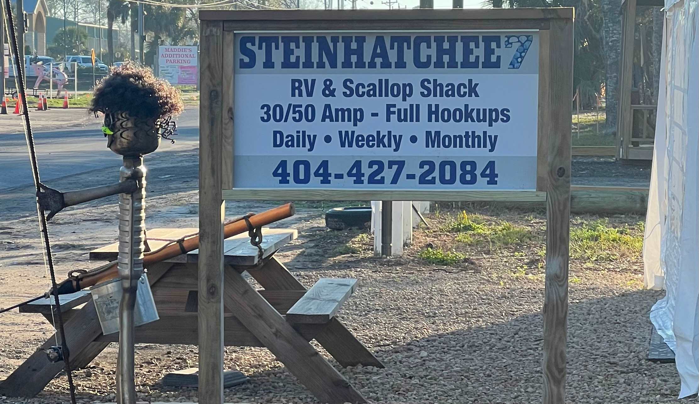 Steinhatchee 7 cabin & RV Park.