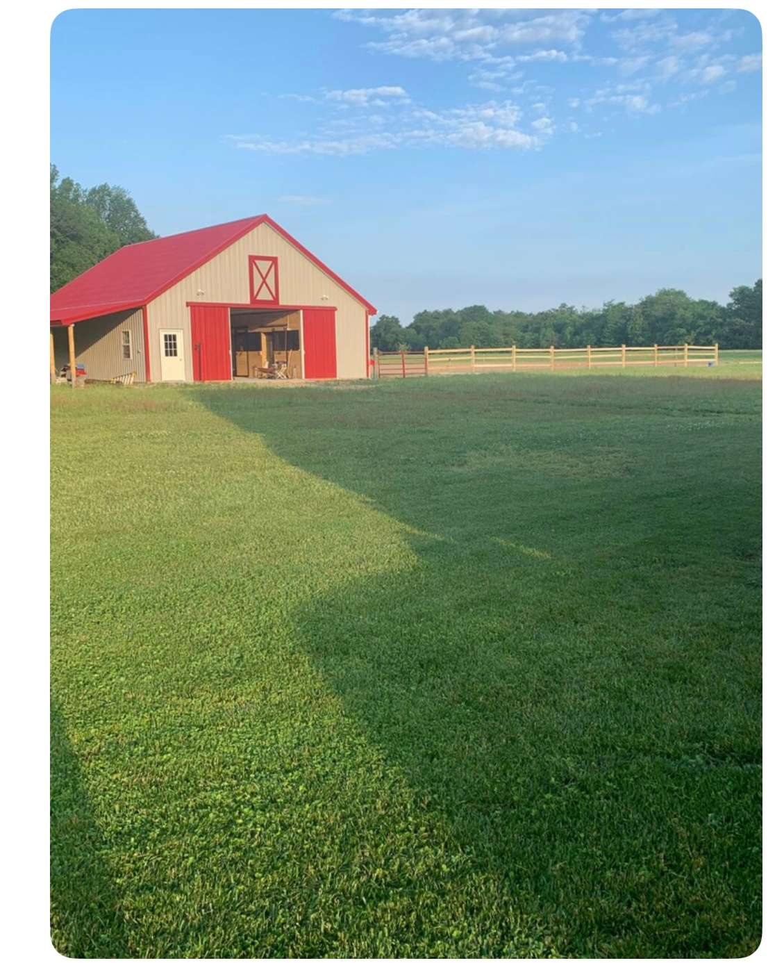 This will be your view from site 1.    