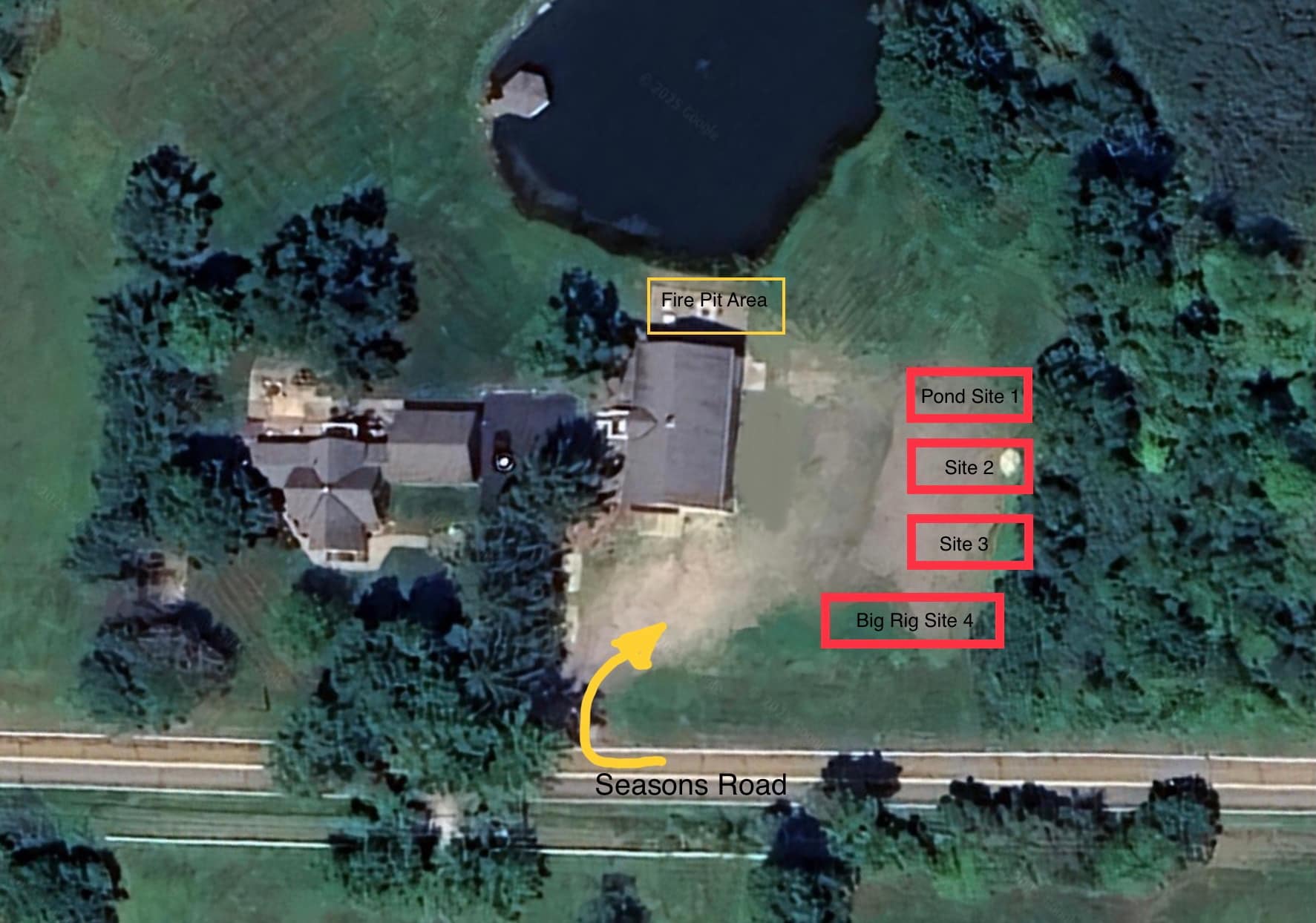 Picture of the site