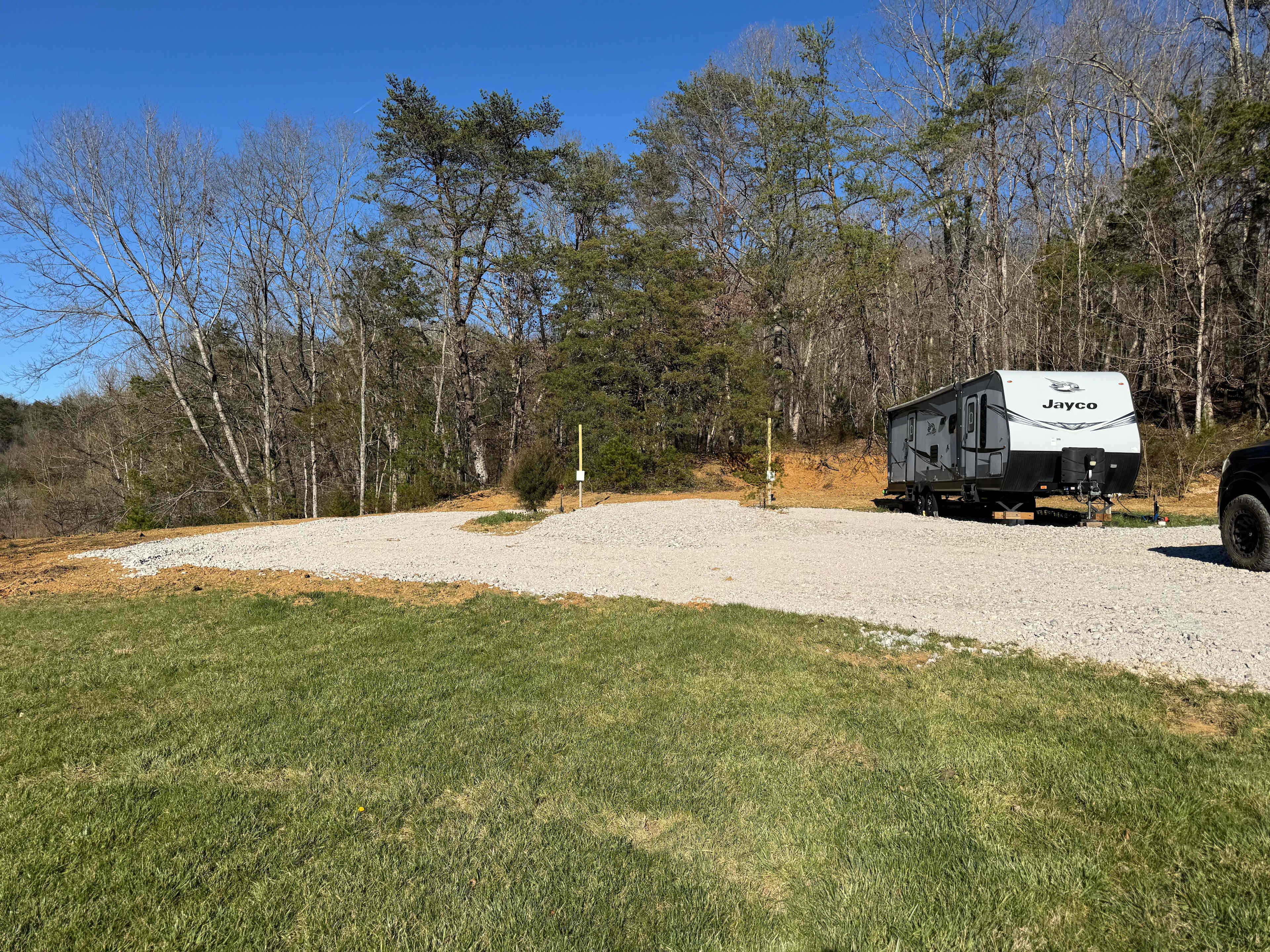 RV Camp Sites At Valley Bluff