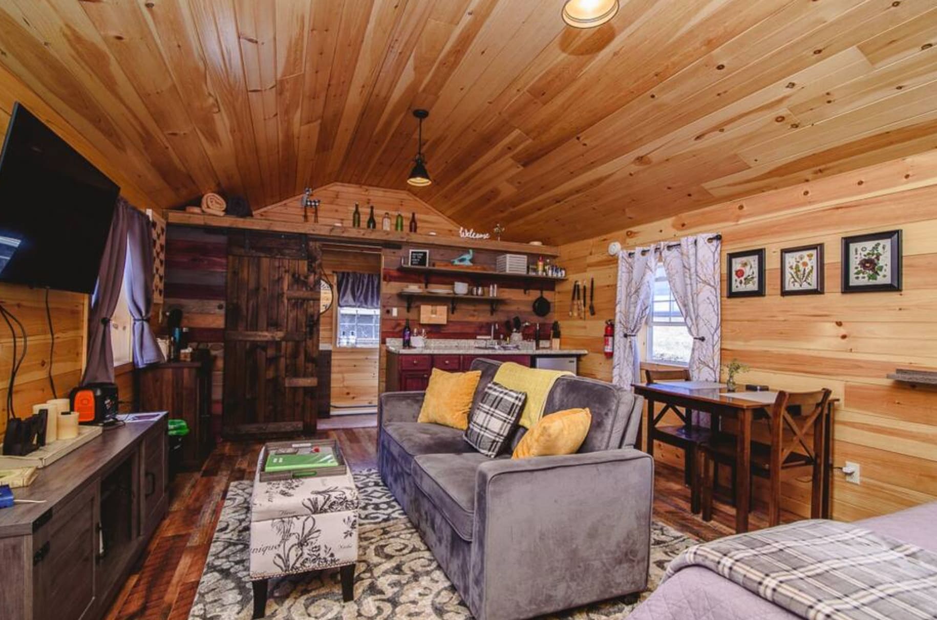 Tiny Cabins in the Valley