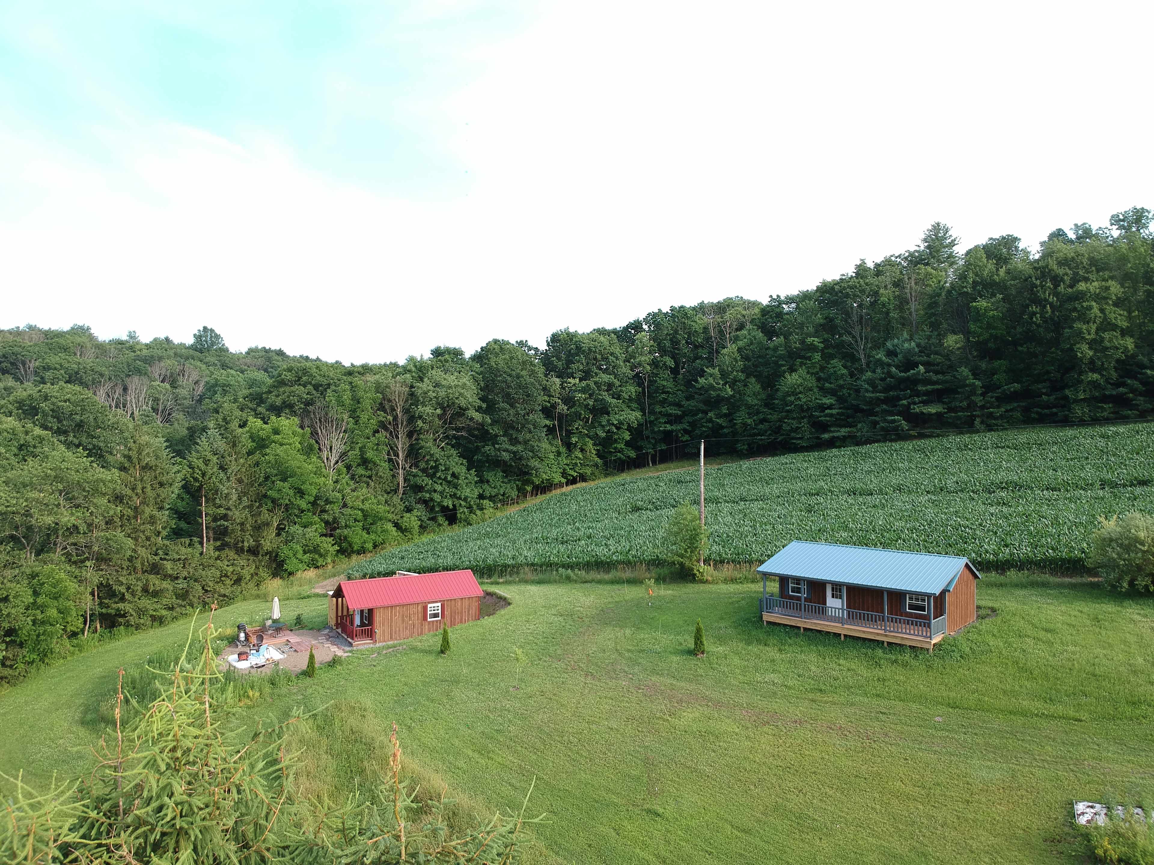 Tiny Cabins in the Valley