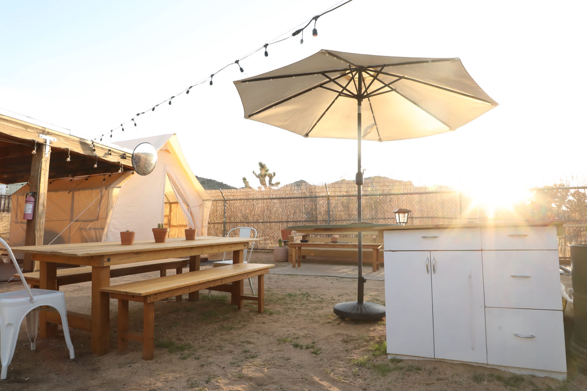 Glamping at Cougar Ranch