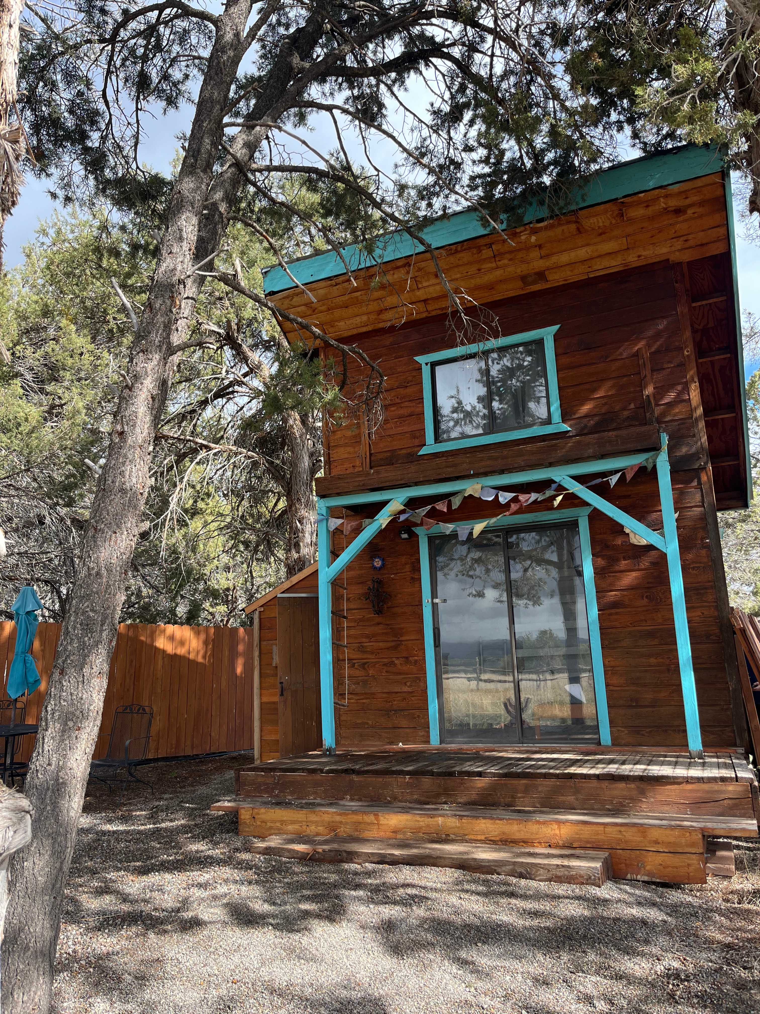 The Art Shack A Tiny Glamping Cabin