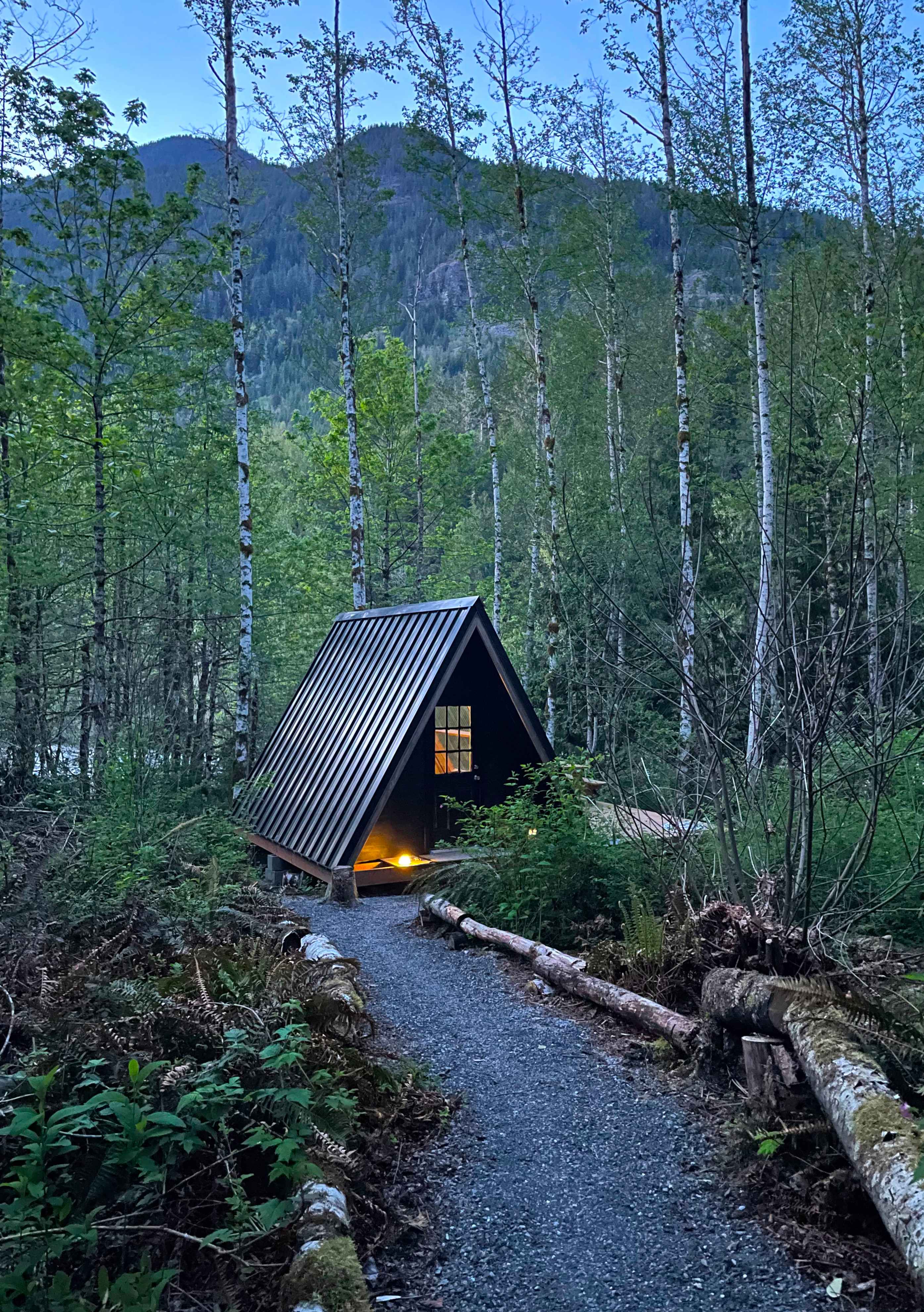Tiny A-Frame on Cascade River