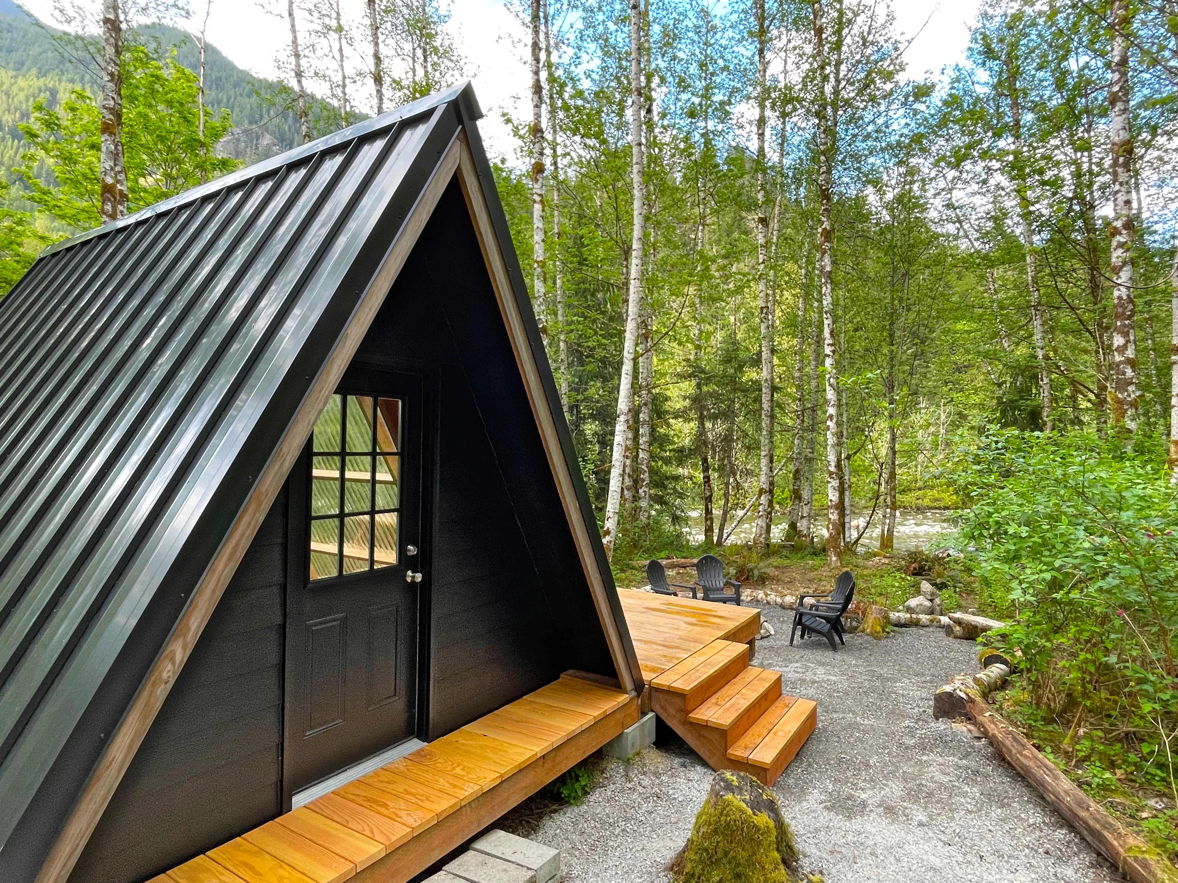 Tiny A-Frame on Cascade River