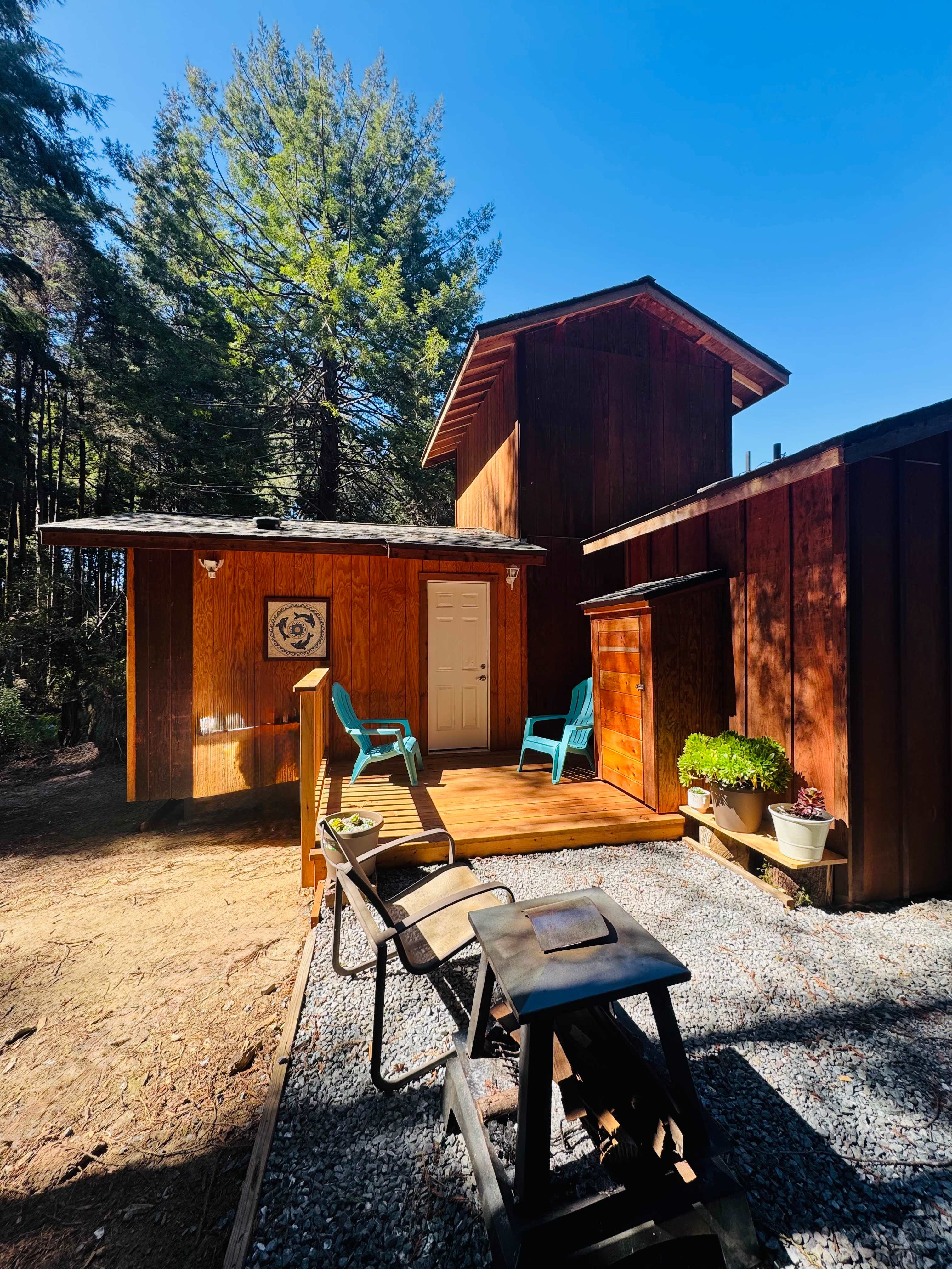Back patio area