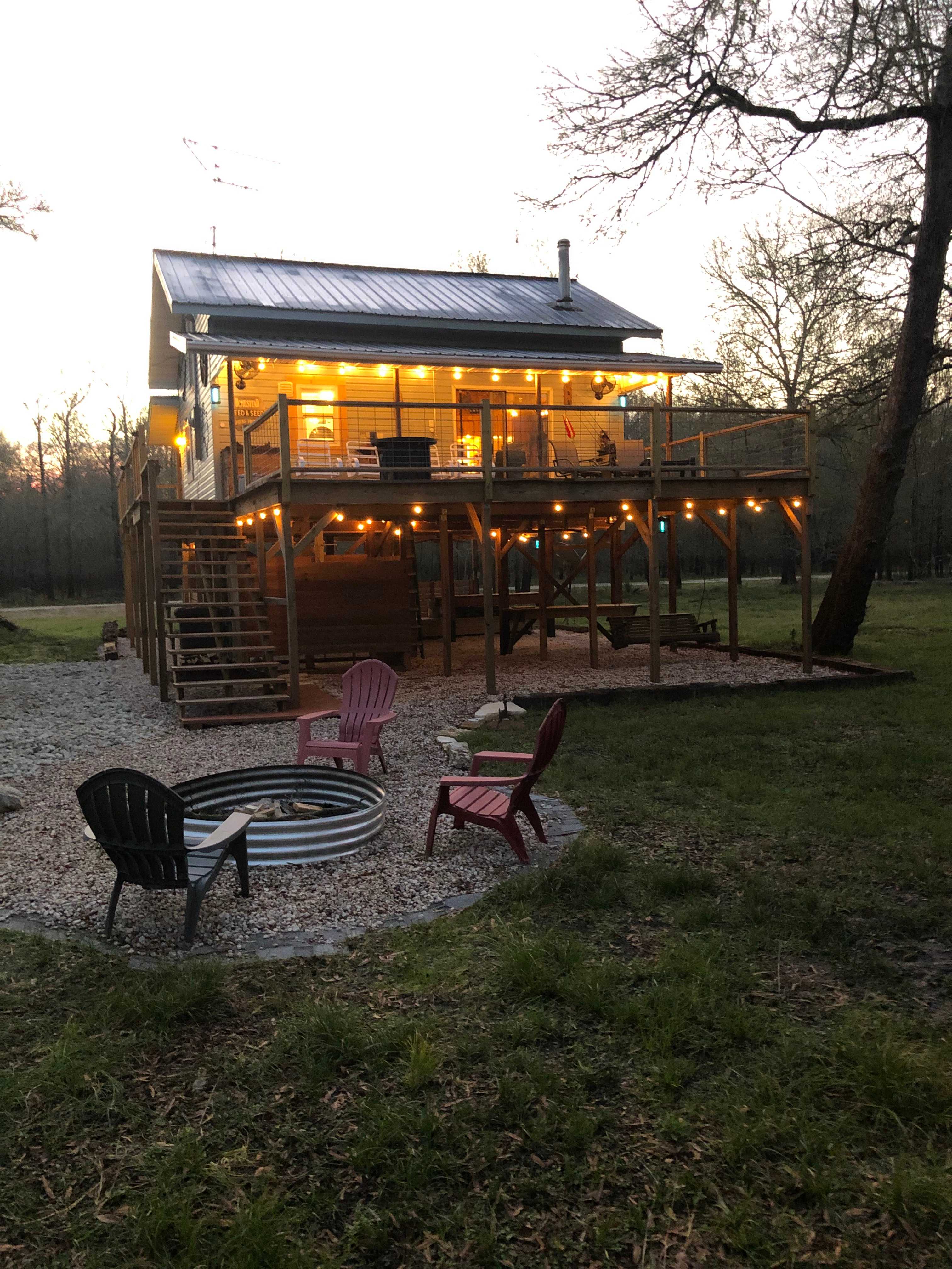 Mountain Cabin in East Texas Woods