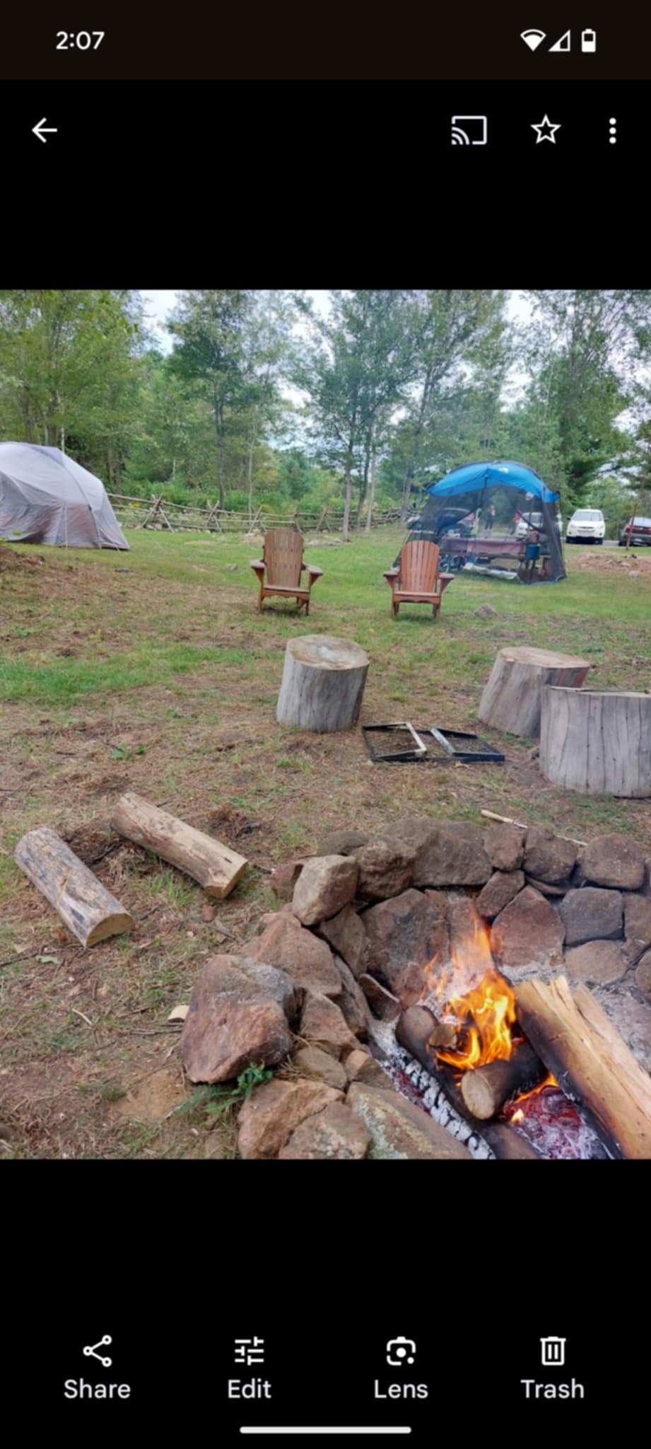 Picture of the site