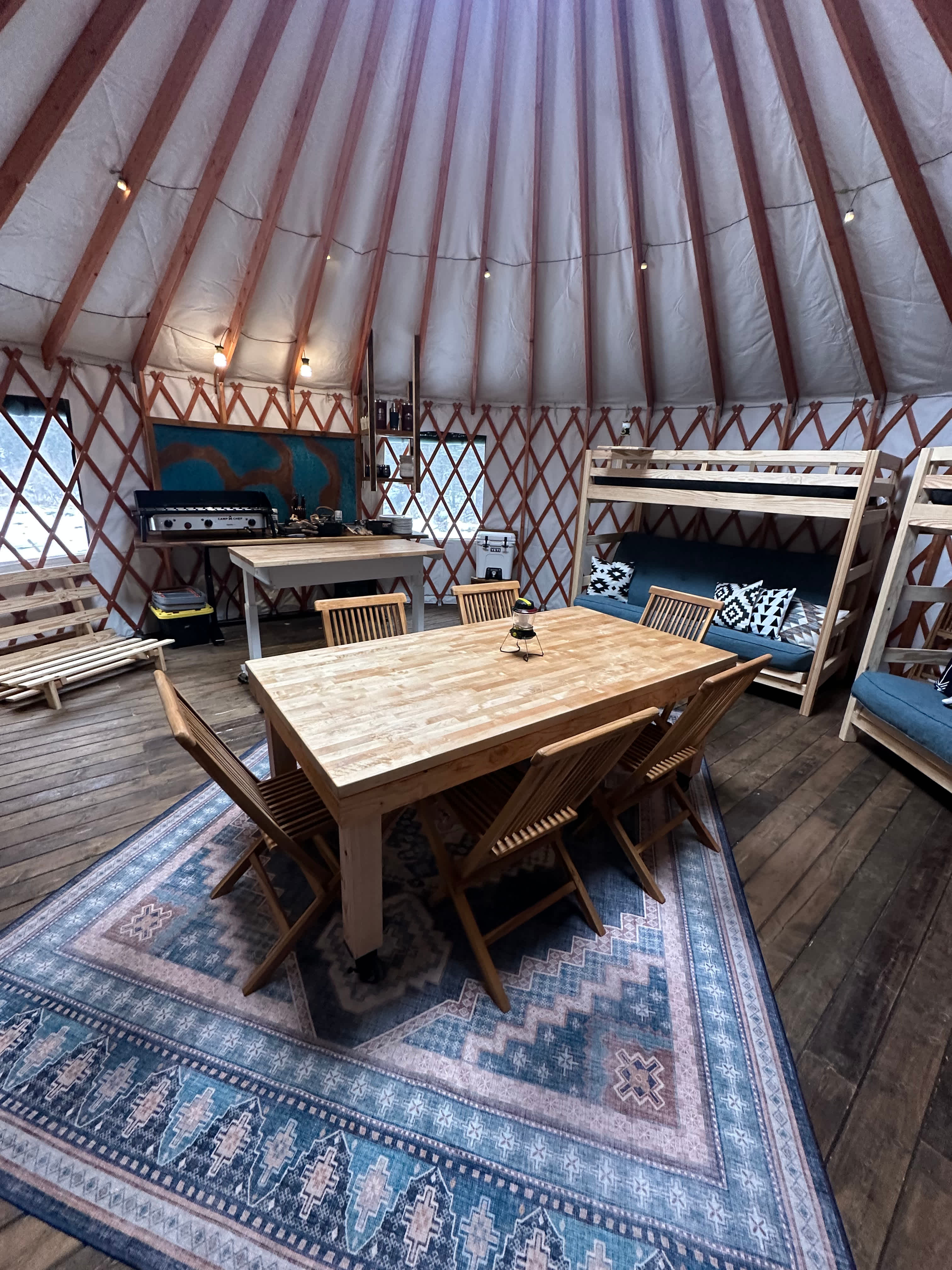 Uinta Mountains Waterfront Yurt
