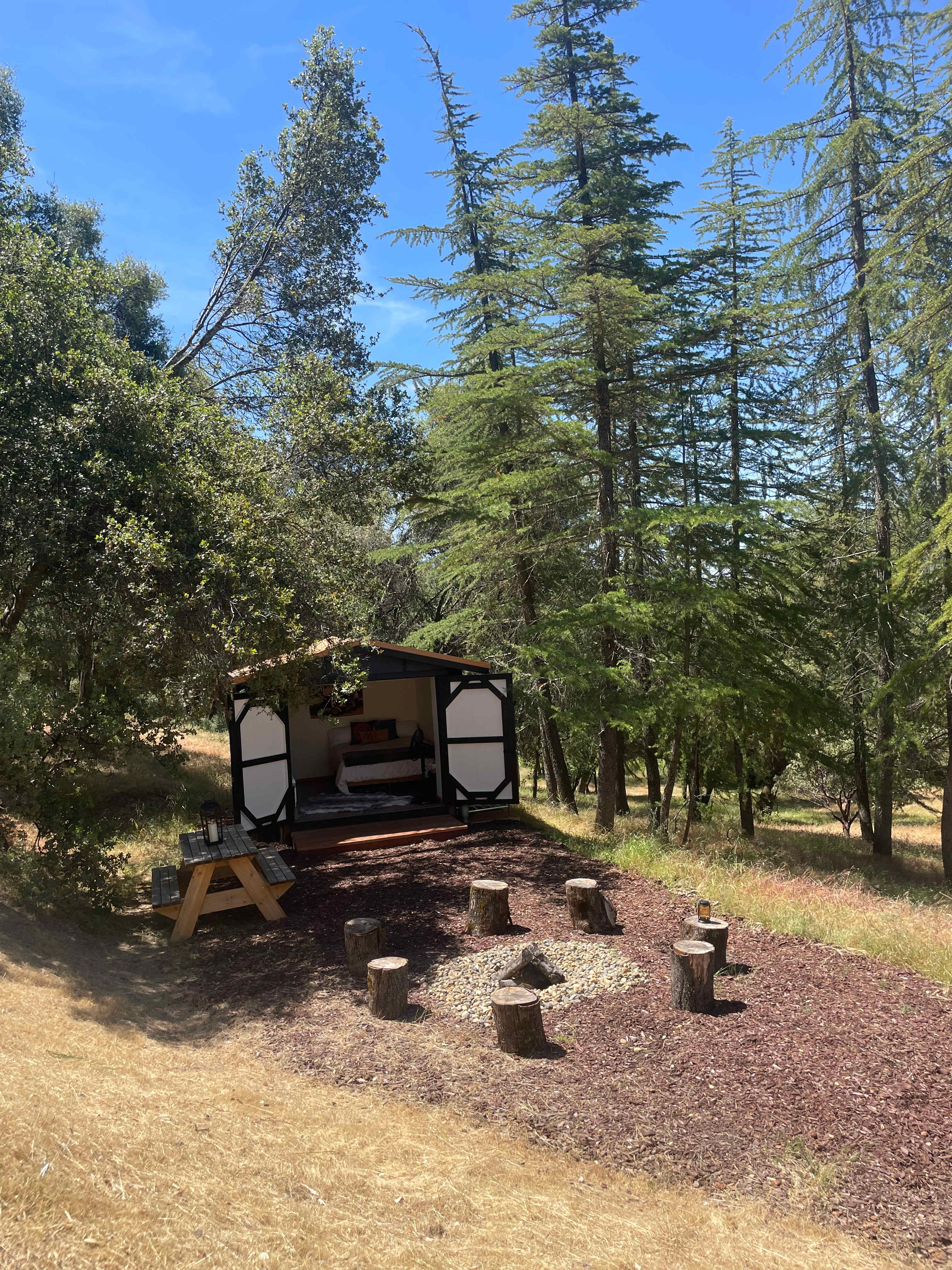 Glamping Ahwahneechee Hut  🛖